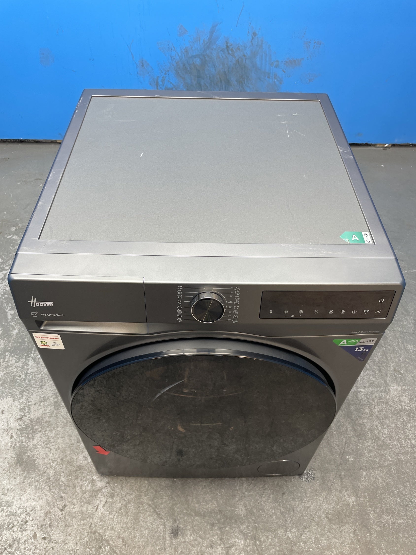 #GRC-160-702 - Hoover Pro Wash Series 5 HBP 413BL8G-80 13kg 1400rpm Washing Machine
