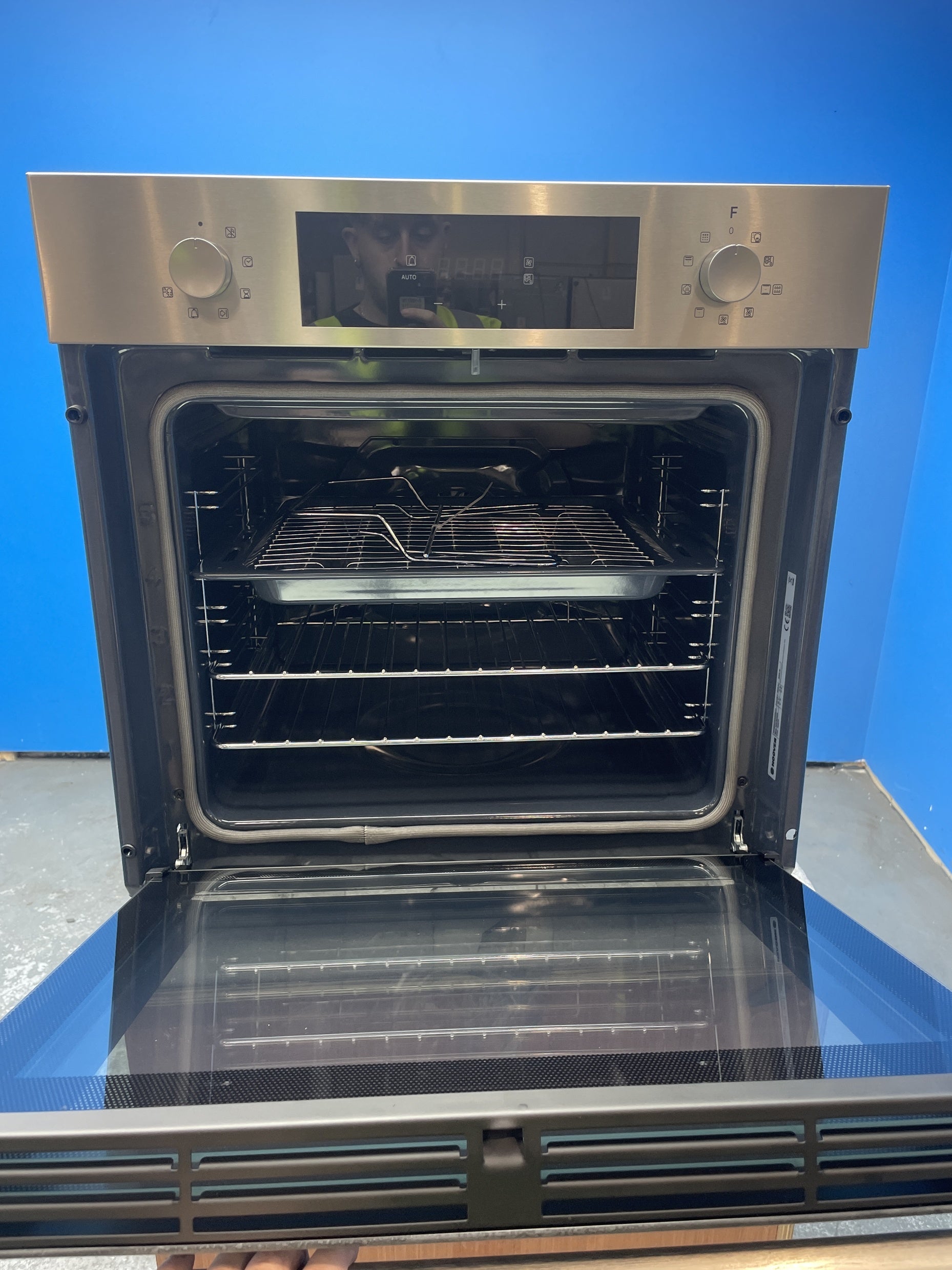 #GRC-160-126 - Hoover HOC3858IN 68 Litre Pyrolytic Multifunction Oven