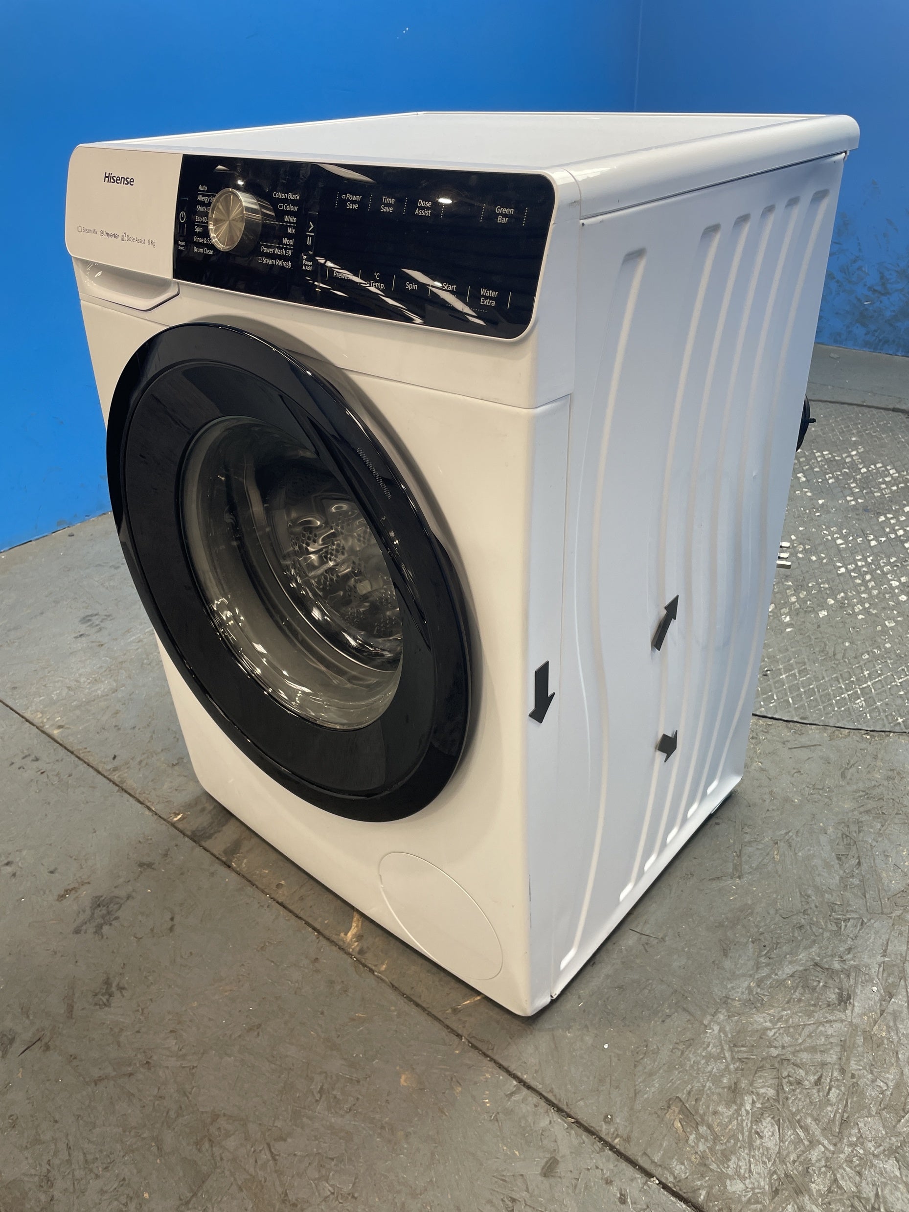 #GRC-157-230 - Hisense WFGA80141VM 8kg 1400rpm Washing Machine