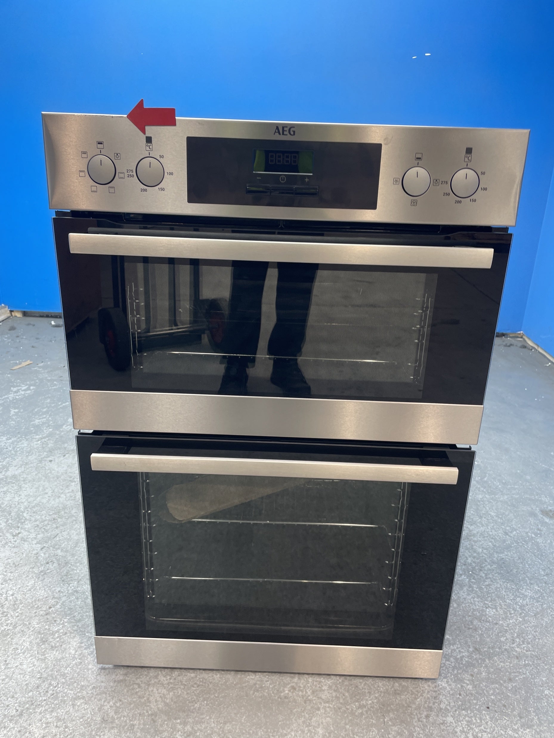 #GRC-158-262 - AEG DEX33111EM SurroundCook Built-In Electric Double Oven