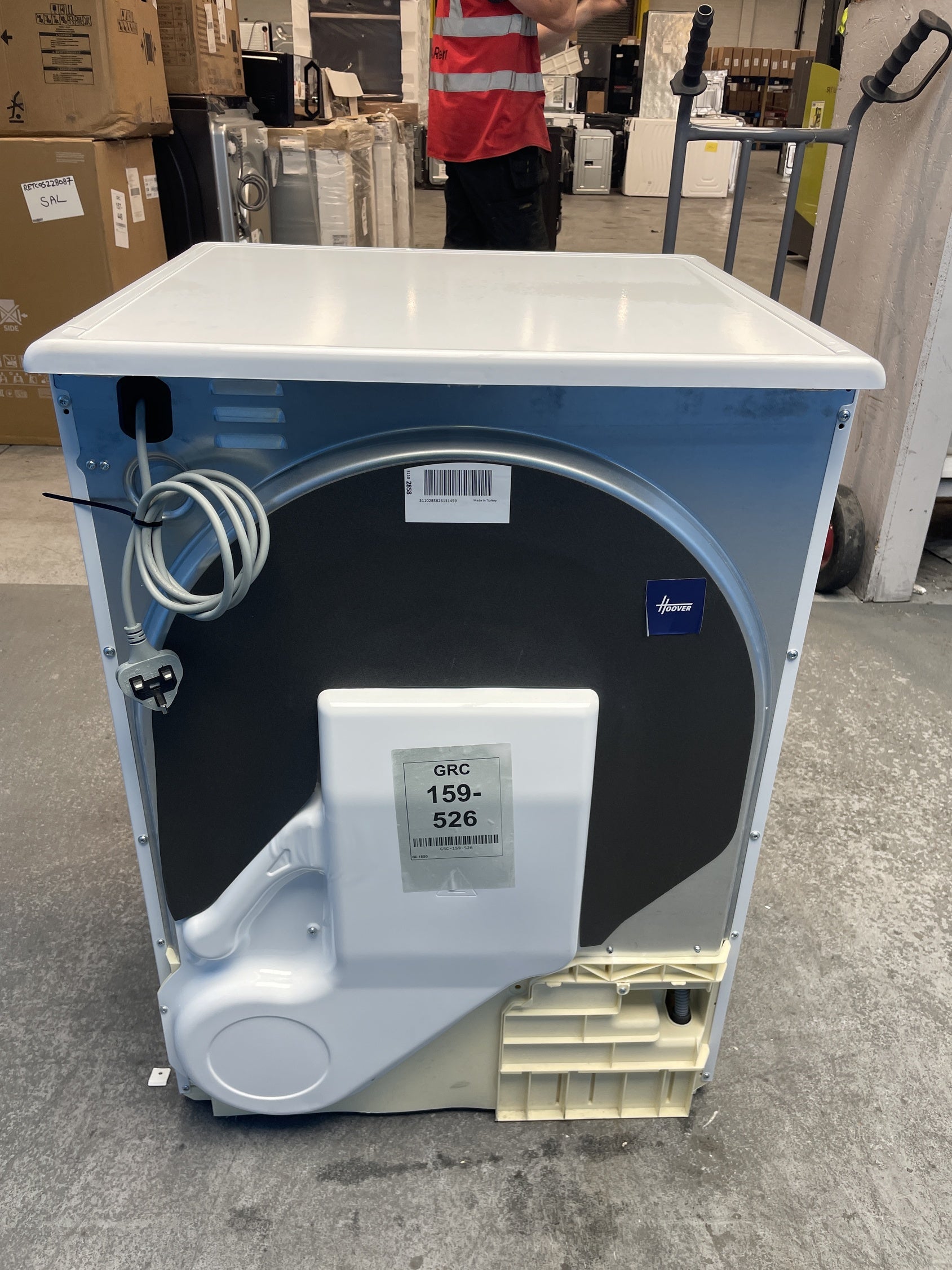 #GRC-159-526 - Hoover H-DRY 350 HREC9TBE-80 9kg Condenser Tumble Dryer