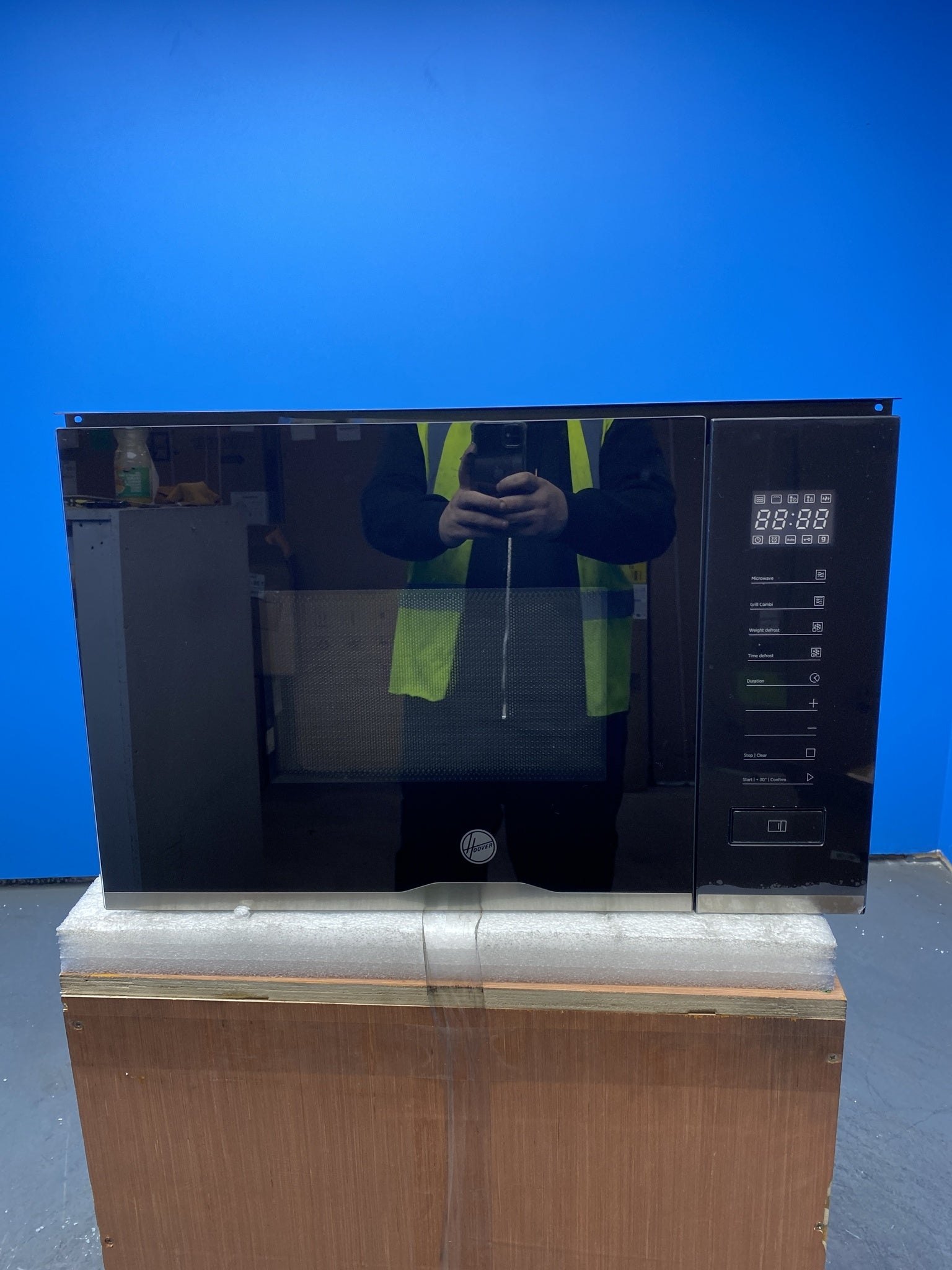 Hoover HMG20C5SB-80 20L Built-In Combination Microwave and Grill