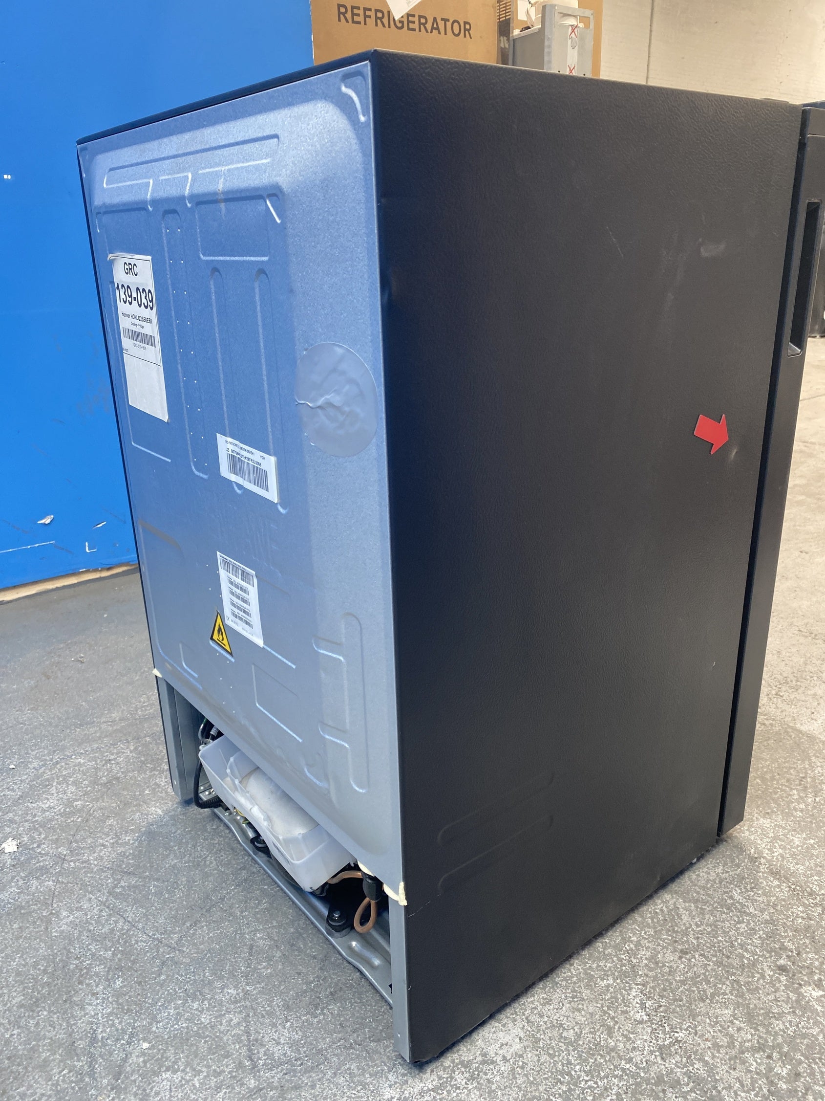 #GRC-139-039 - Hoover HONLQ2S58EBK H-FRIDGE 300 Mini Undercounter Fridge