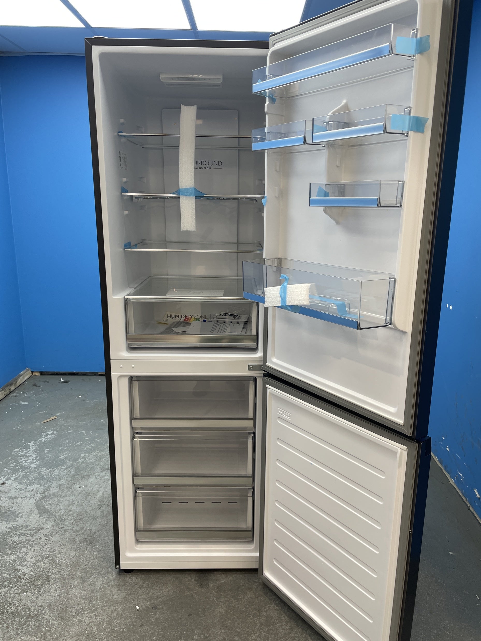 #GRC-157-747 - Haier HDW1618DNPD 341 Litre No Frost Fridge Freezer