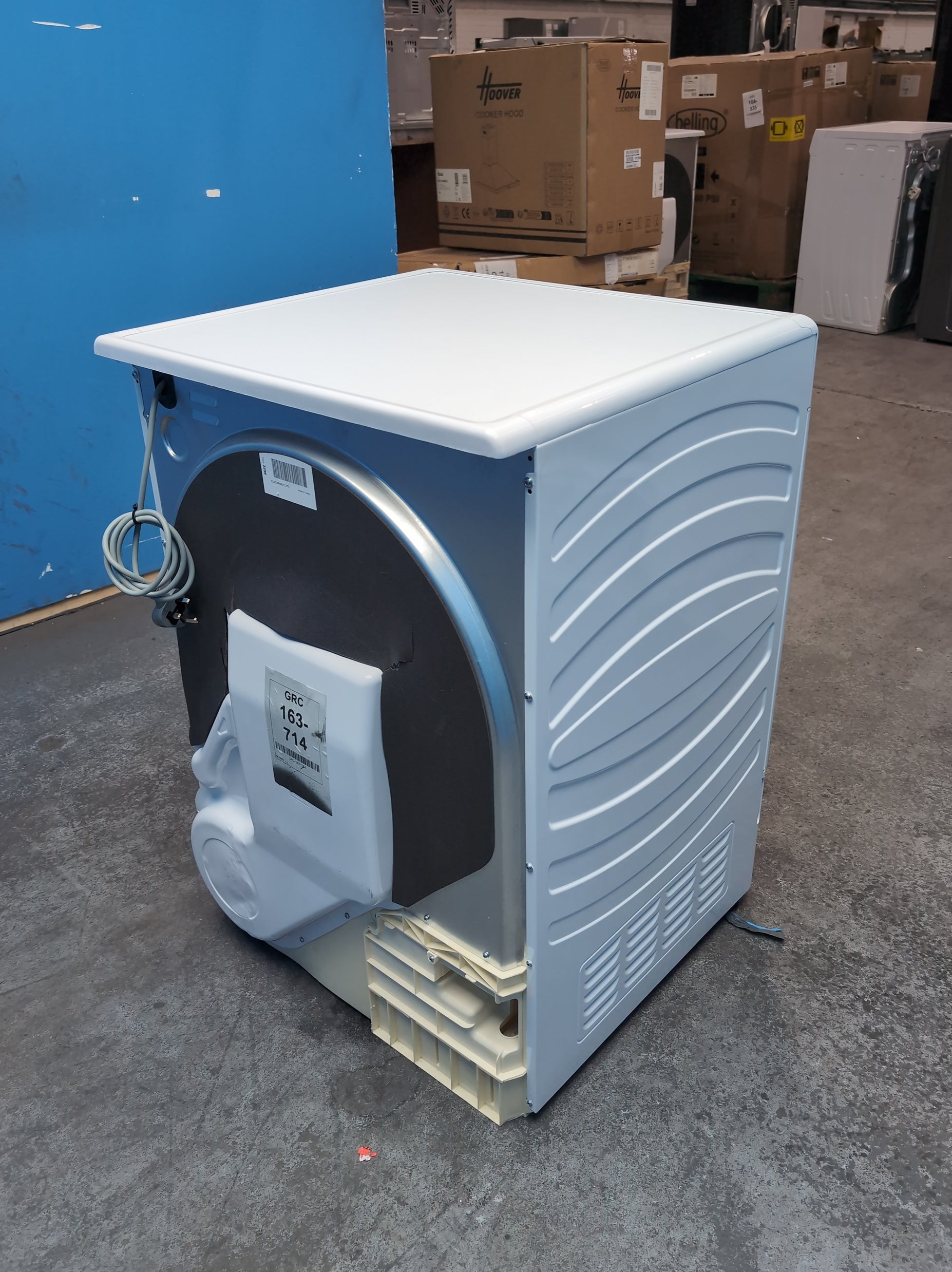 #GRC-163-714 - Candy Smart 9kg Condenser Tumble Dryer – WiFi Connected, White, G Energy Rating