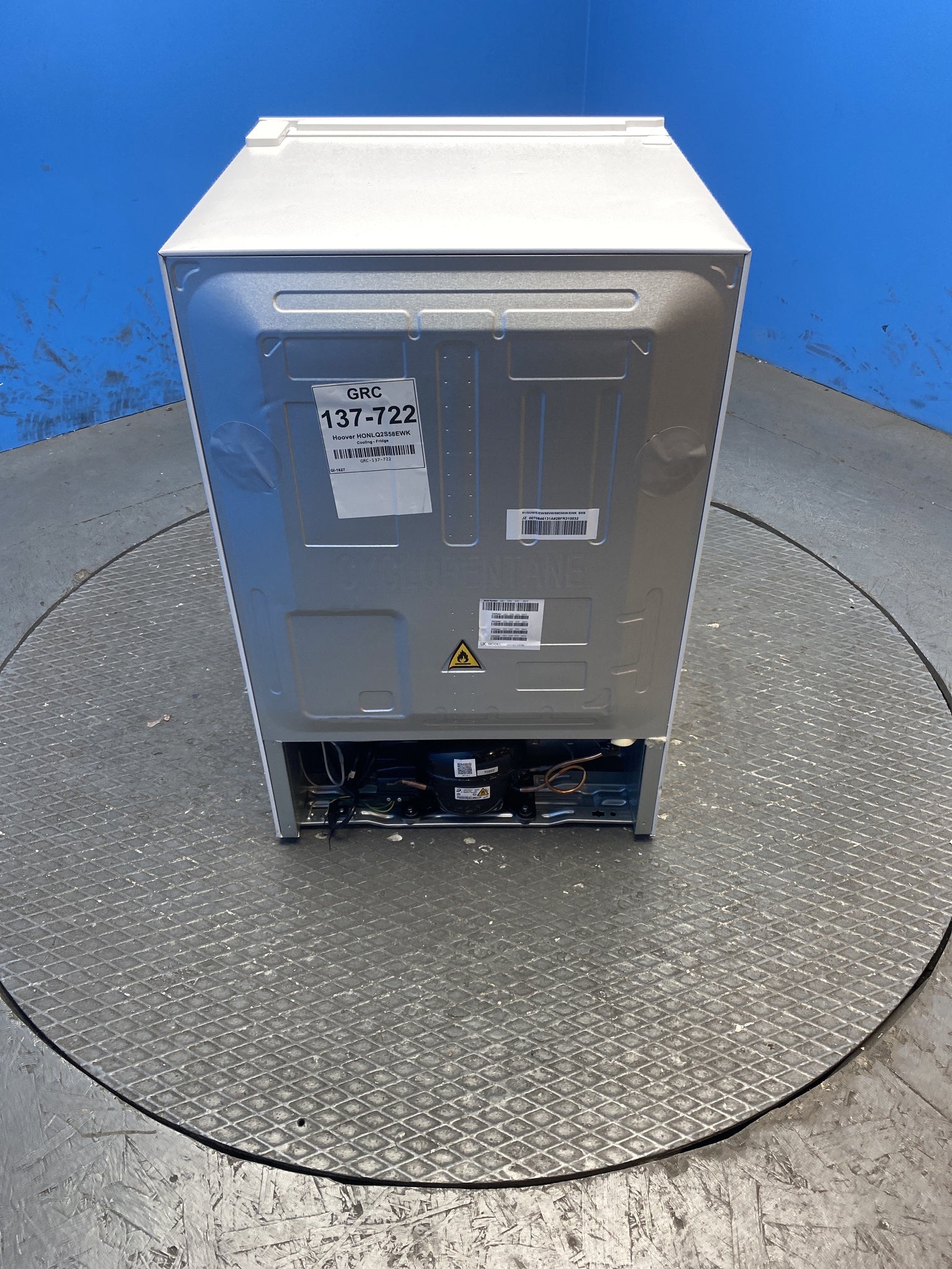 Hoover H-FRIDGE 300 HONLQ2S58EWK Under Counter Larder Fridge