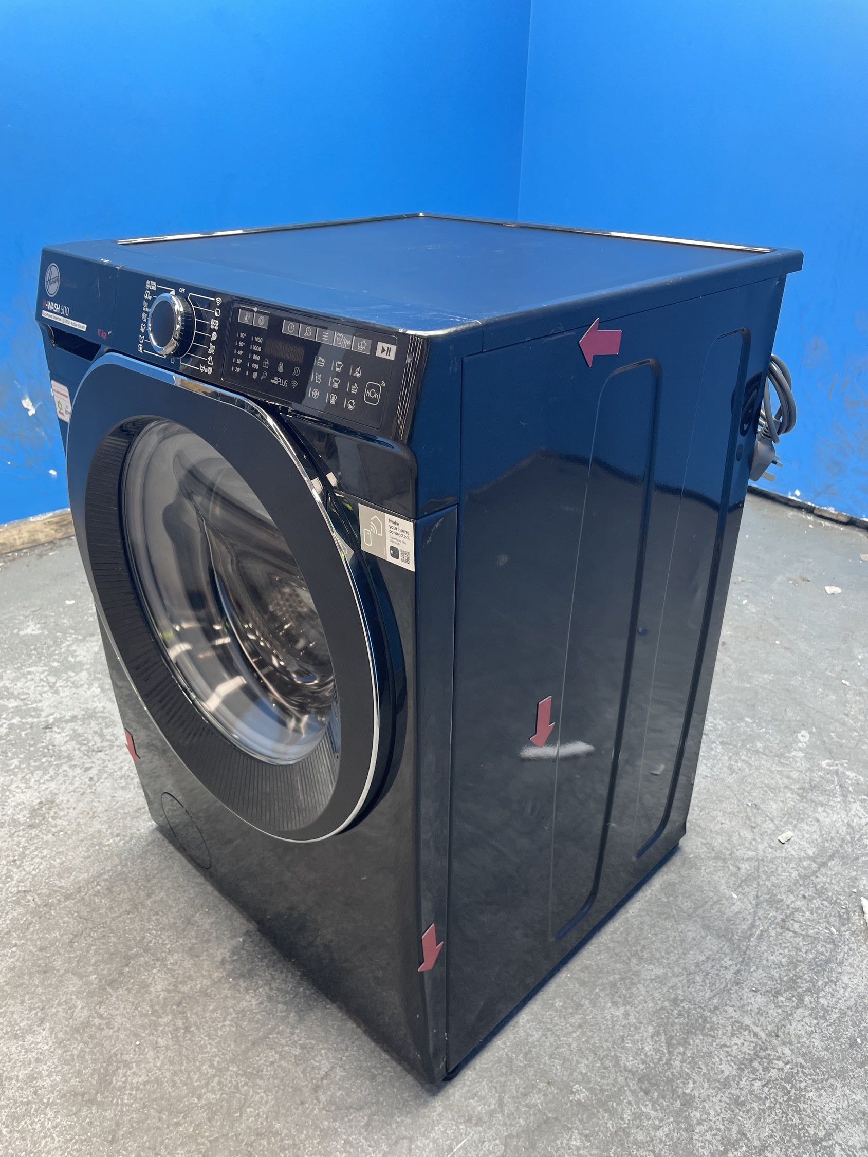 #GRC-158-626 - Hoover H-WASH 500 HW 411AMBCB 11kg 1400rpm Washing Machine