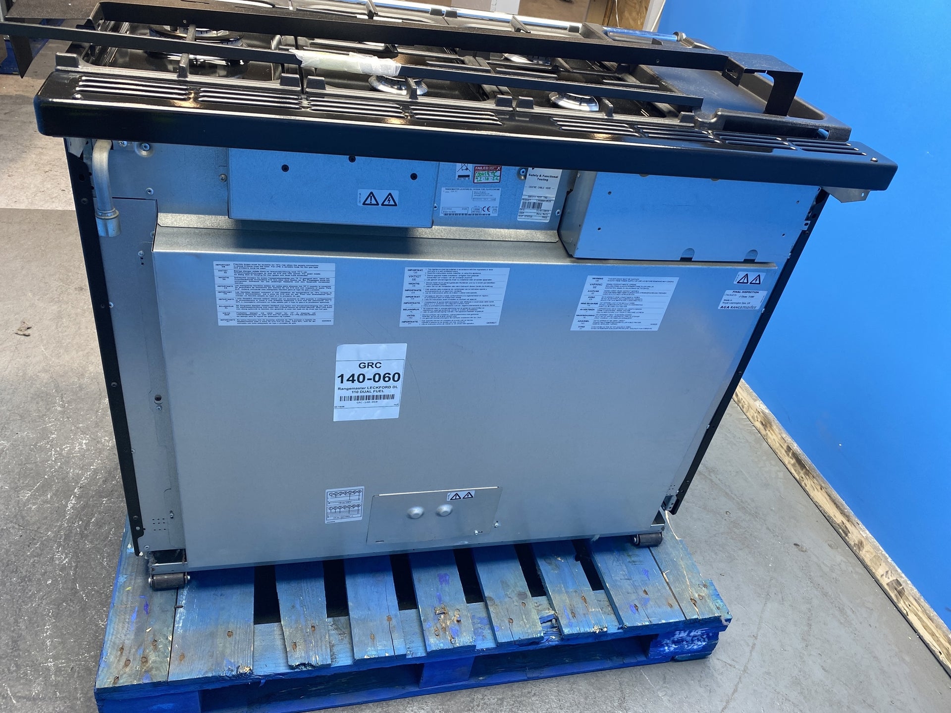 Rangemaster Leckford Deluxe 110cm Dual Fuel Cooker