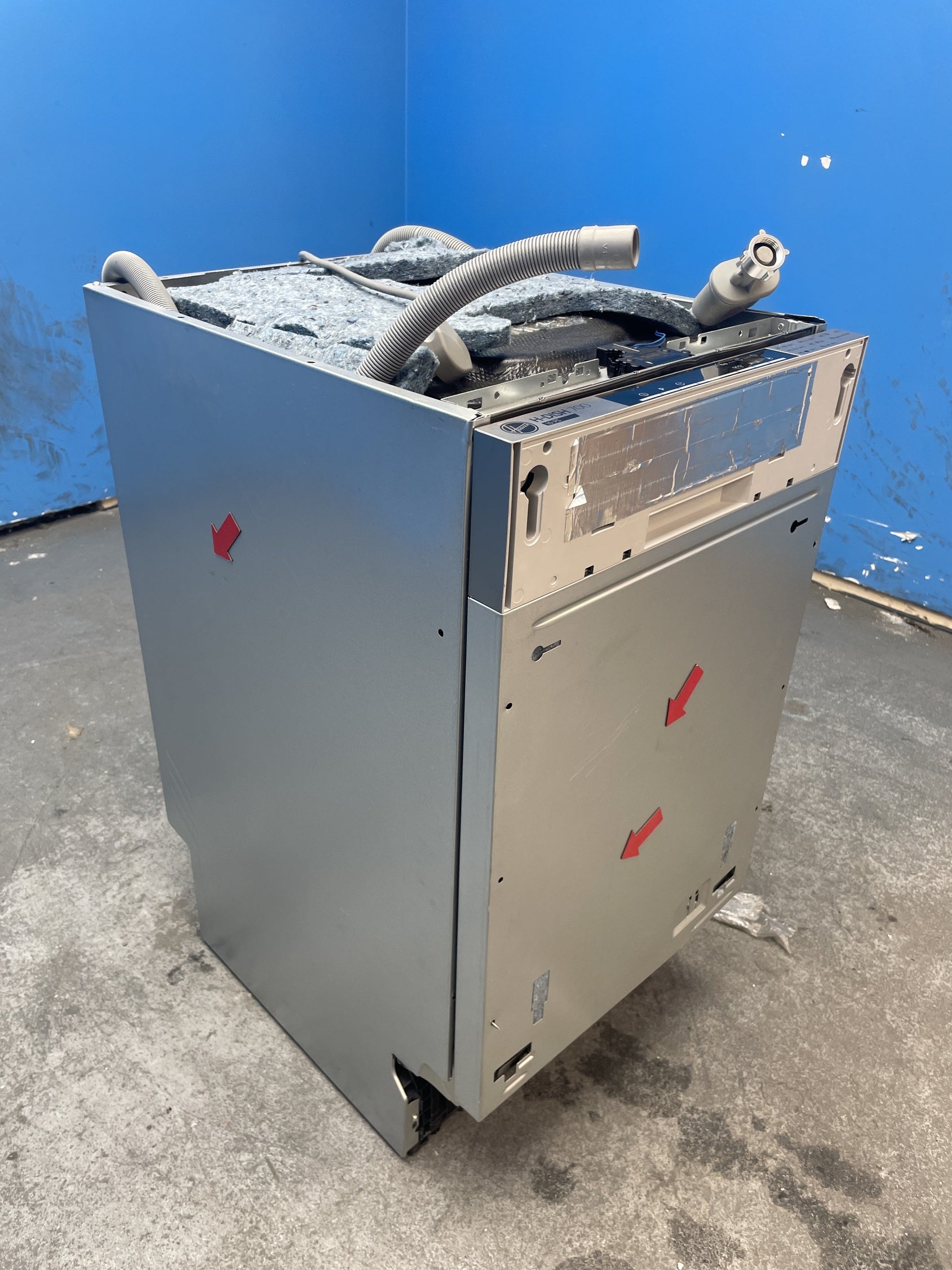 #GRC-158-628 - Hoover HDIH 2T1047‑80 Integrated Slimline 10 Place Setting Dishwasher
