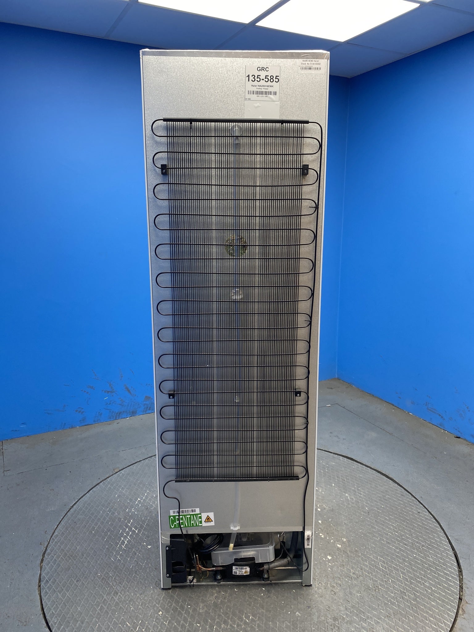 Haier HAUN518EWK 200L Integrated Total No Frost Freezer