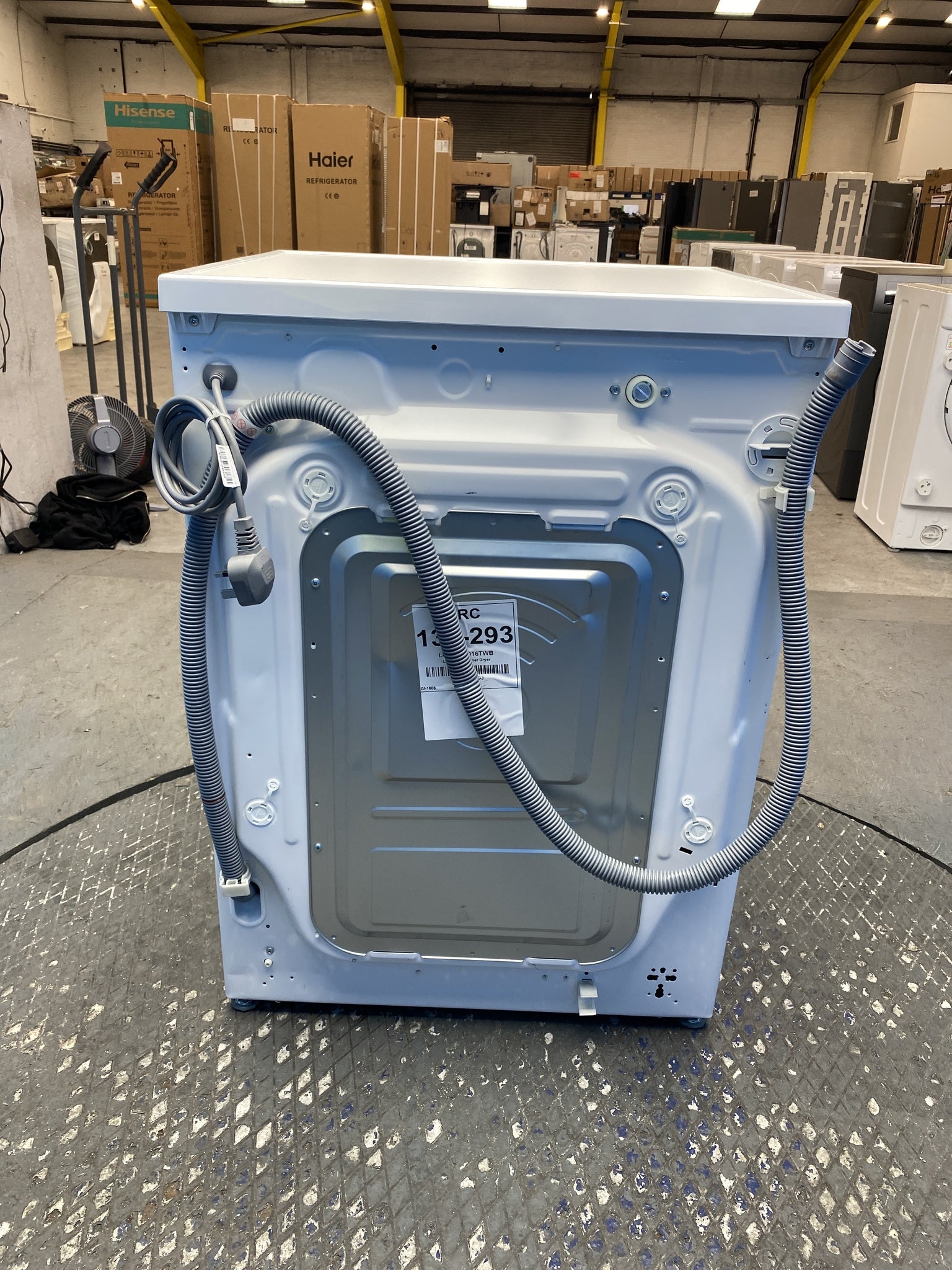 #GRC-136-293 - LG W4X7016TWB AI Direct Drive 11/6kg 1400rpm Washer Dryer