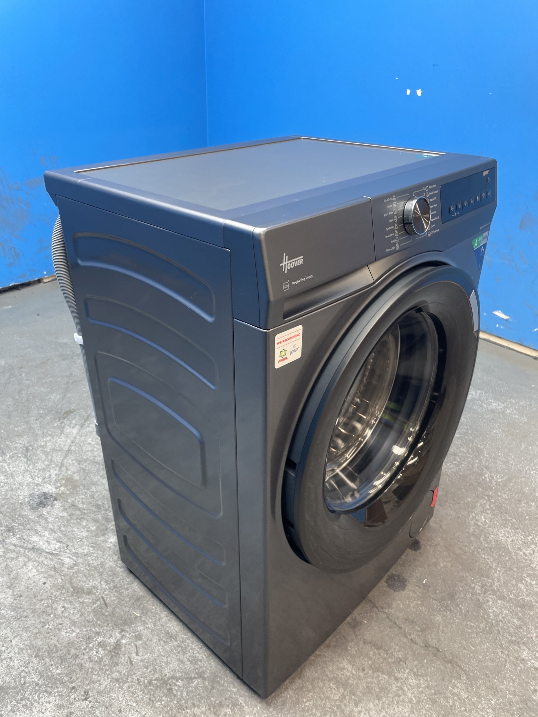 #GRC-160-247 - Hoover Pro Wash Series 3 HBR 49SBL8G-80 9kg 1400 rpm Washing Machine