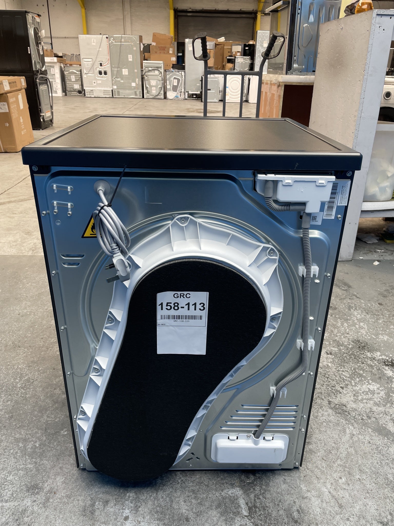 #GRC-158-113 - Hisense DH5S902BB 9kg Heat Pump Tumble Dryer