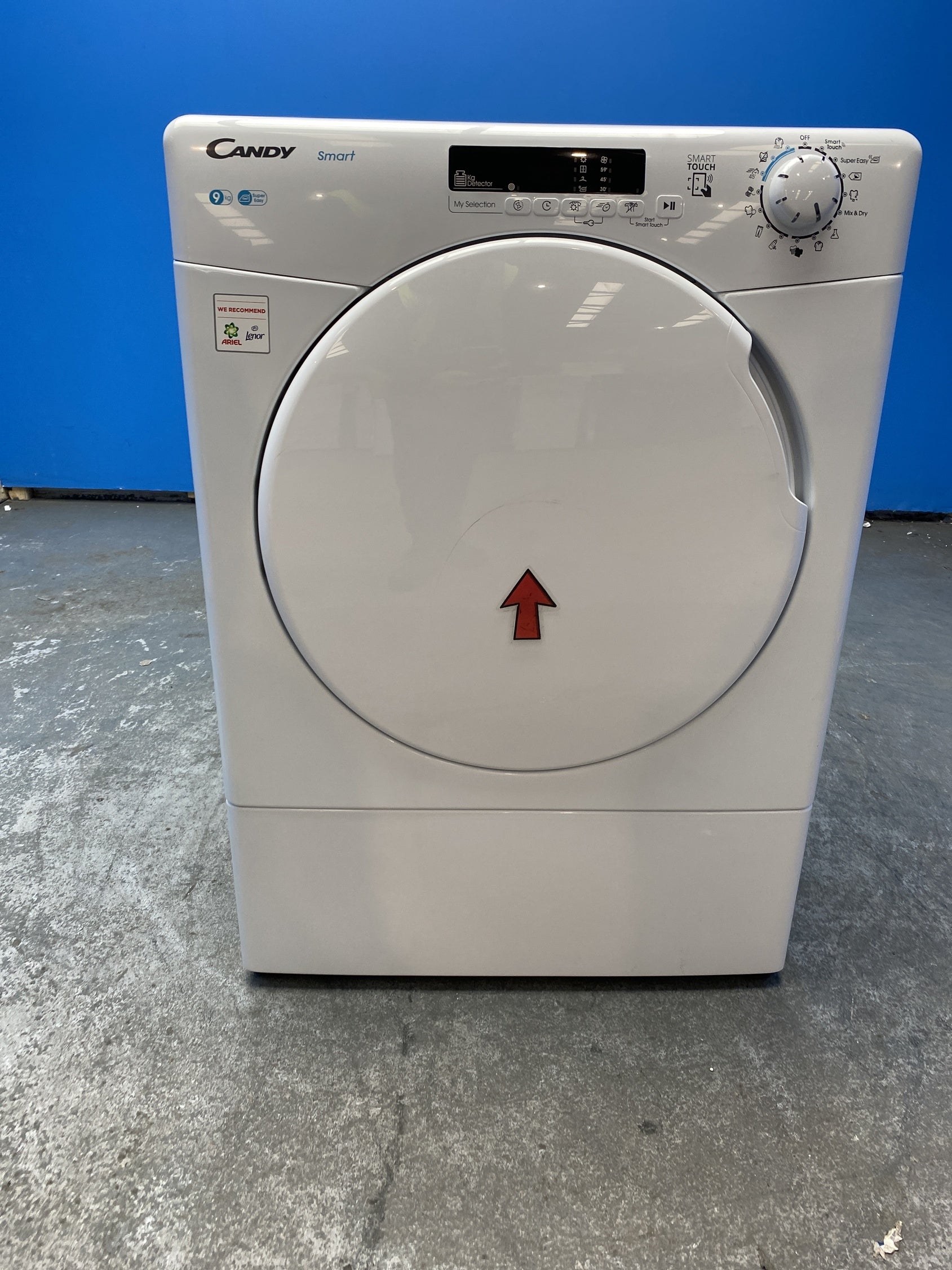 #GRC-156-055 - Candy CSEV9DF 9kg Vented Smart Tumble Dryer