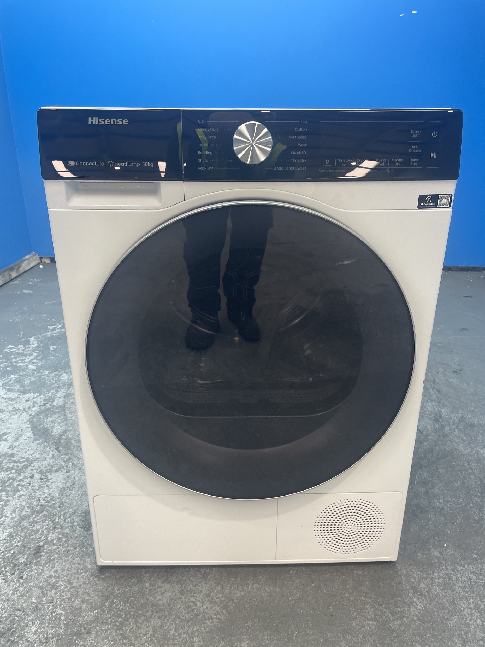 #GRC-136-286 - Hisense DH5S102BW 10kg Heat Pump Tumble Dryer