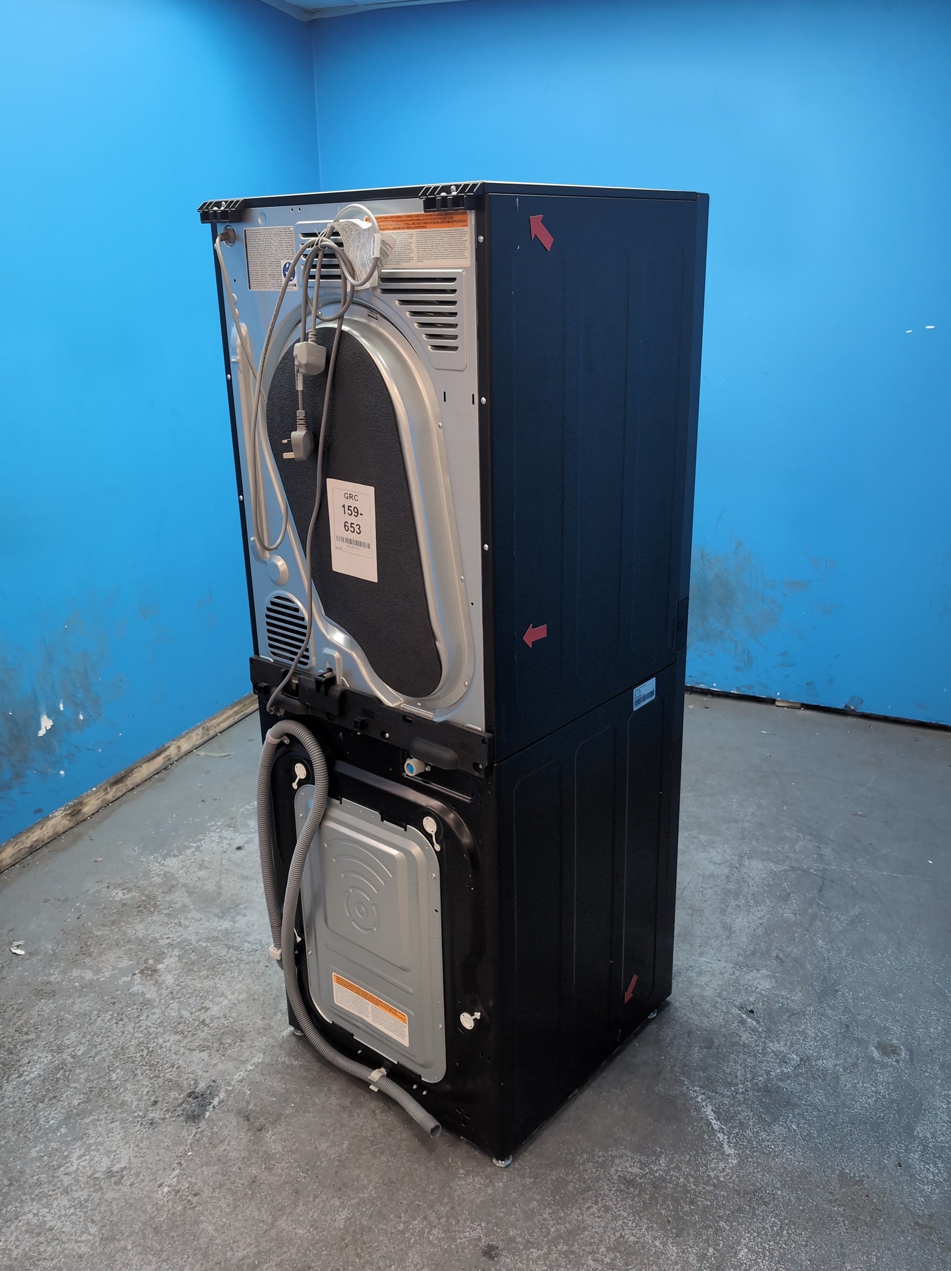 #GRC-159-653 - LG Washer Dryer – 12kg Wash, 10kg Dry, 1400rpm, Black
