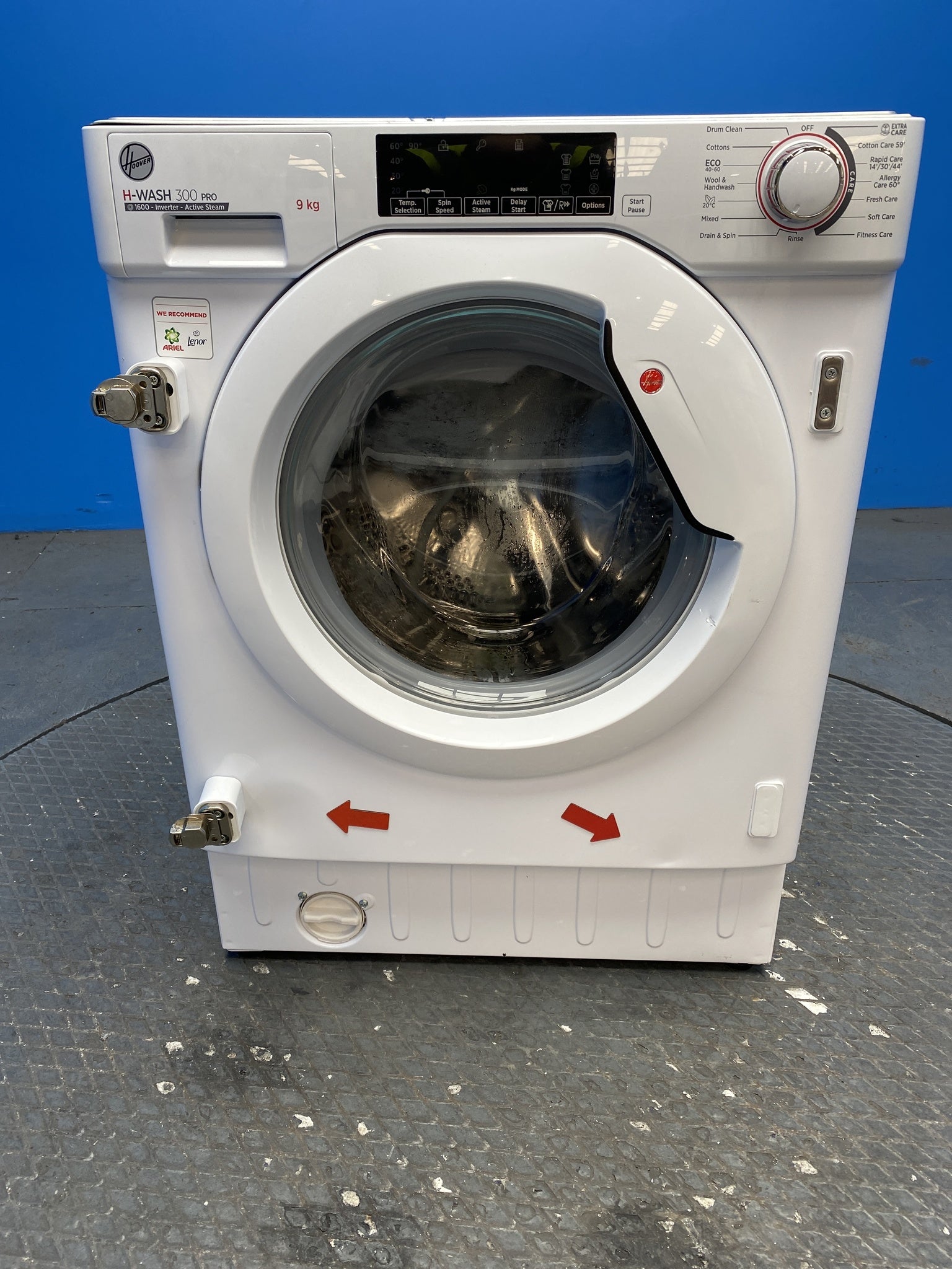 Hoover HBWOS69TMET Integrated  9kg 1600 Spin Washing Machine
