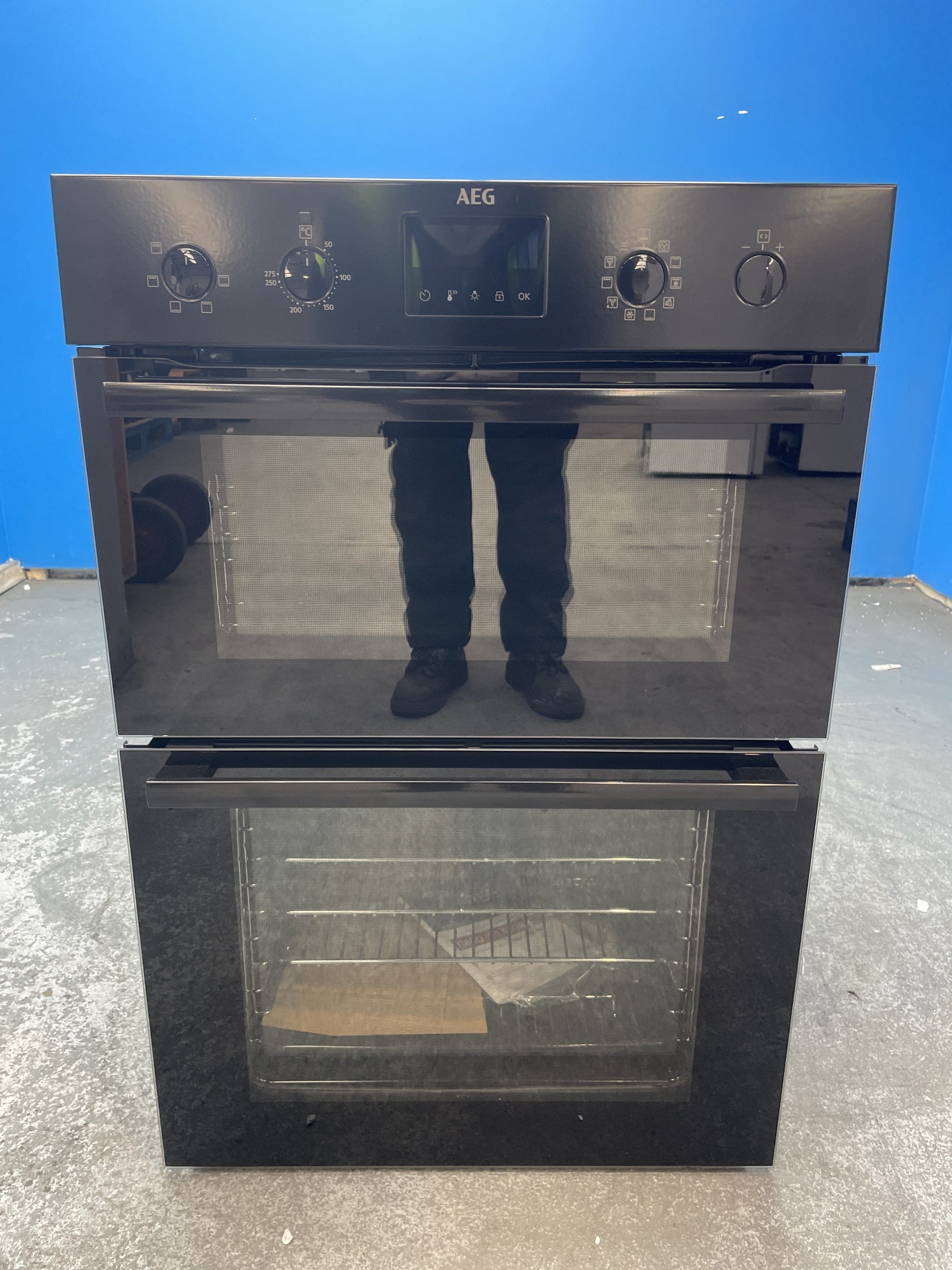 #GRC-155-912 - AEG 6000 SurroundCook DCB535060B Built-In Double Oven