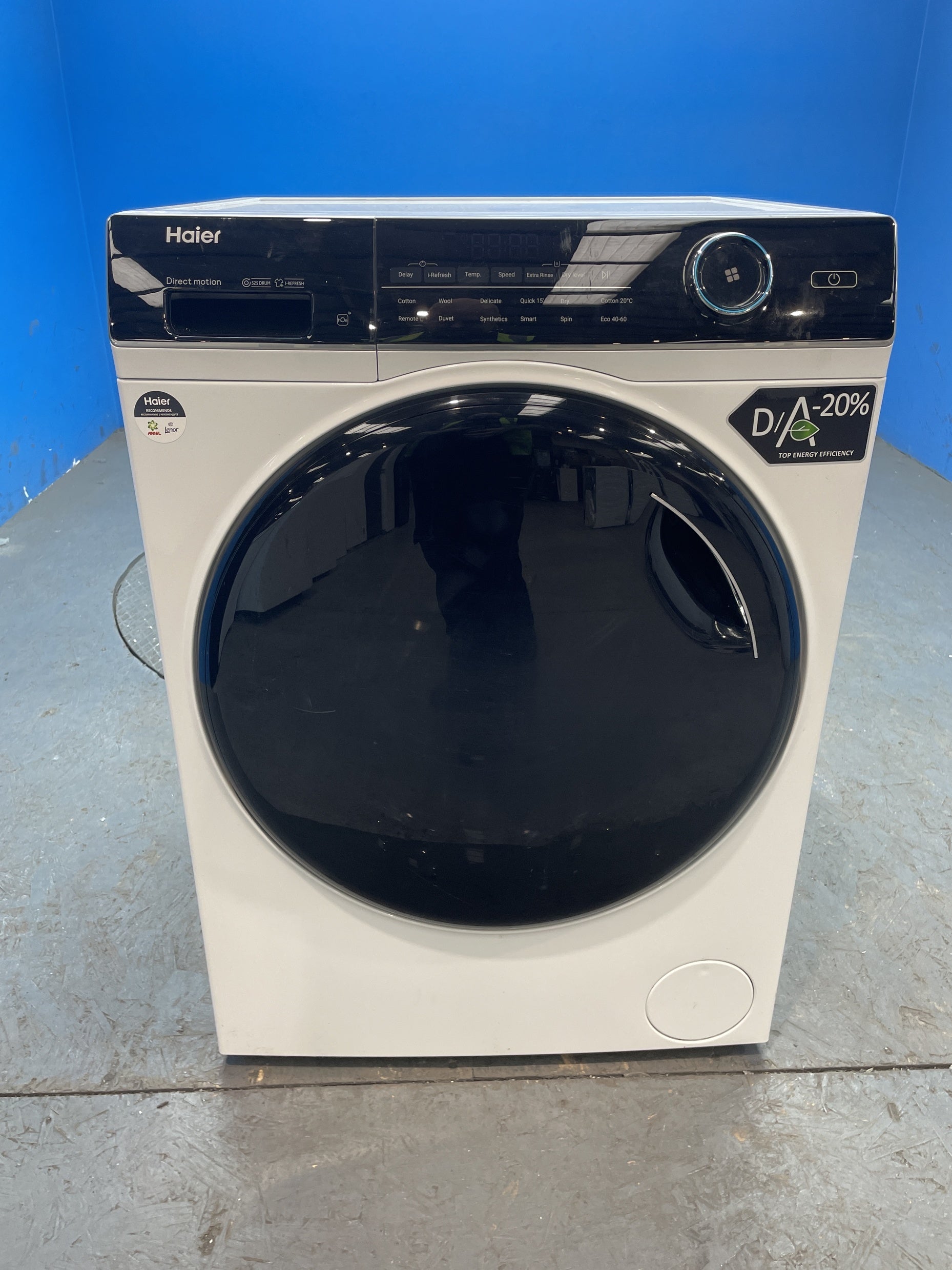 #GRC-156-919 - Haier I-Pro Series 5 HWD80-B14959NU1 8/6 kg 1400rpm Washer Dryer