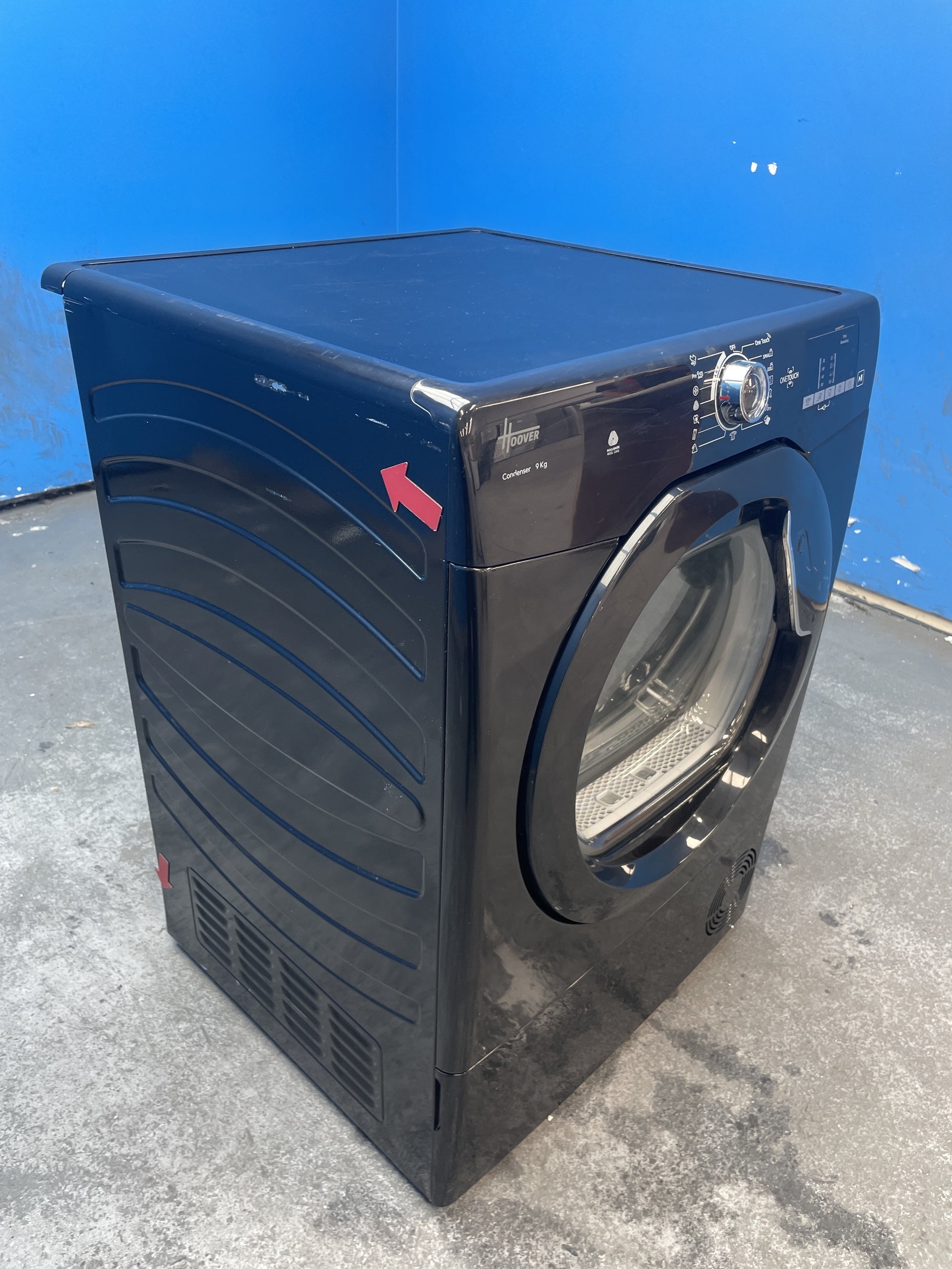 #GRC-158-585 - Hoover H-DRY 300 HLE C9DGB 9kg Condenser Tumble Dryer