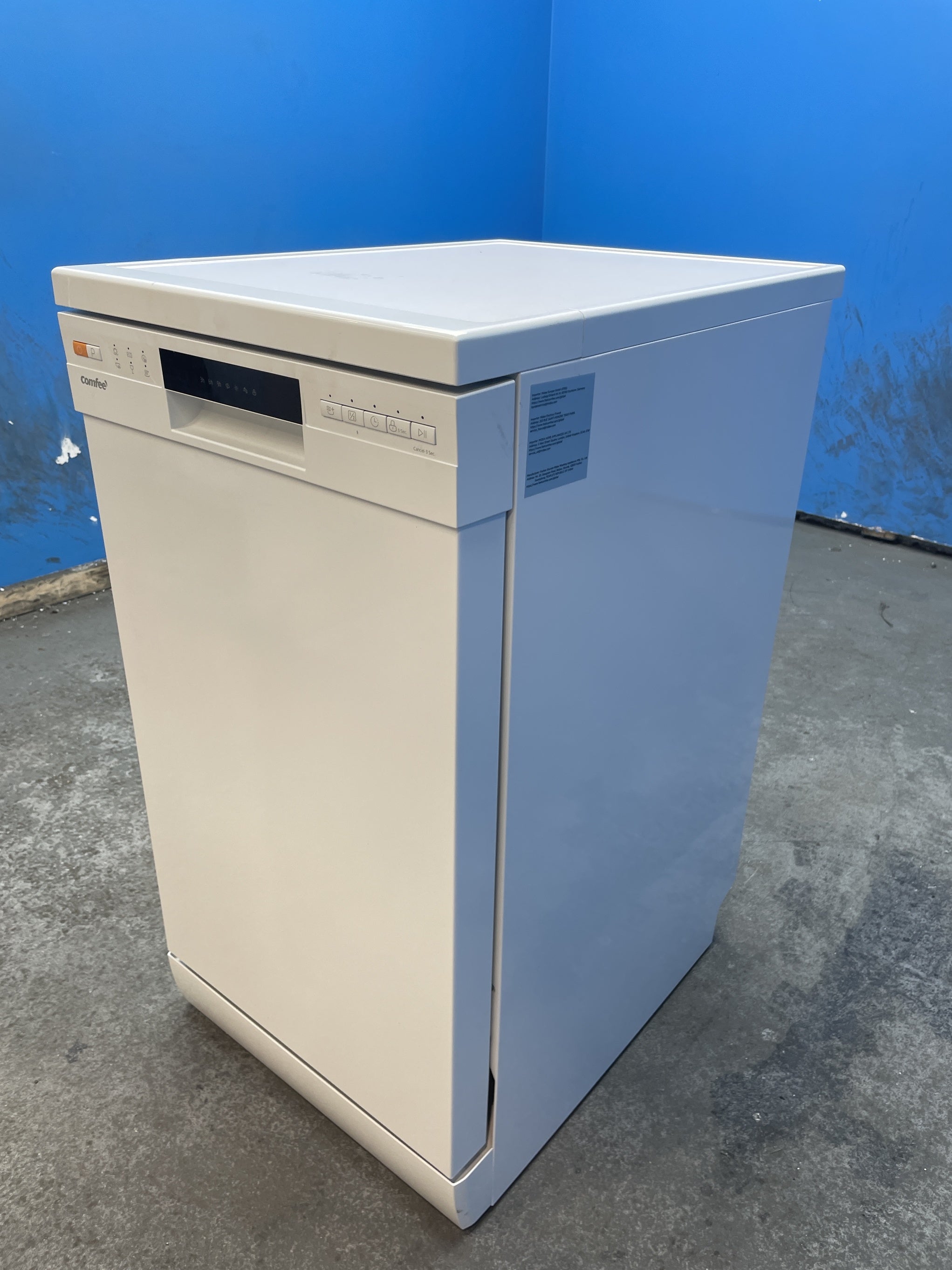 #GRC-162-429 - Comfee CDWEF1034BW 45cm Slimline 10 Place Dishwasher