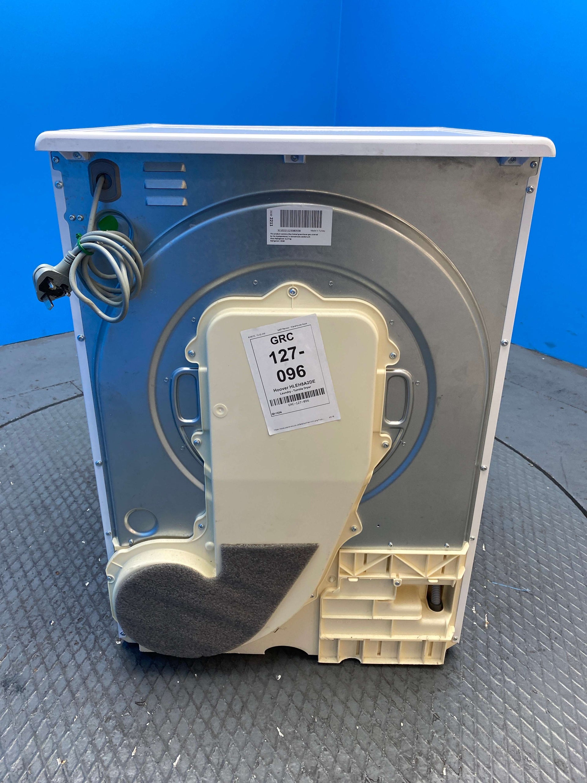 Hoover HLEH8A2DE 8kg Heat Pump Tumble Dryer