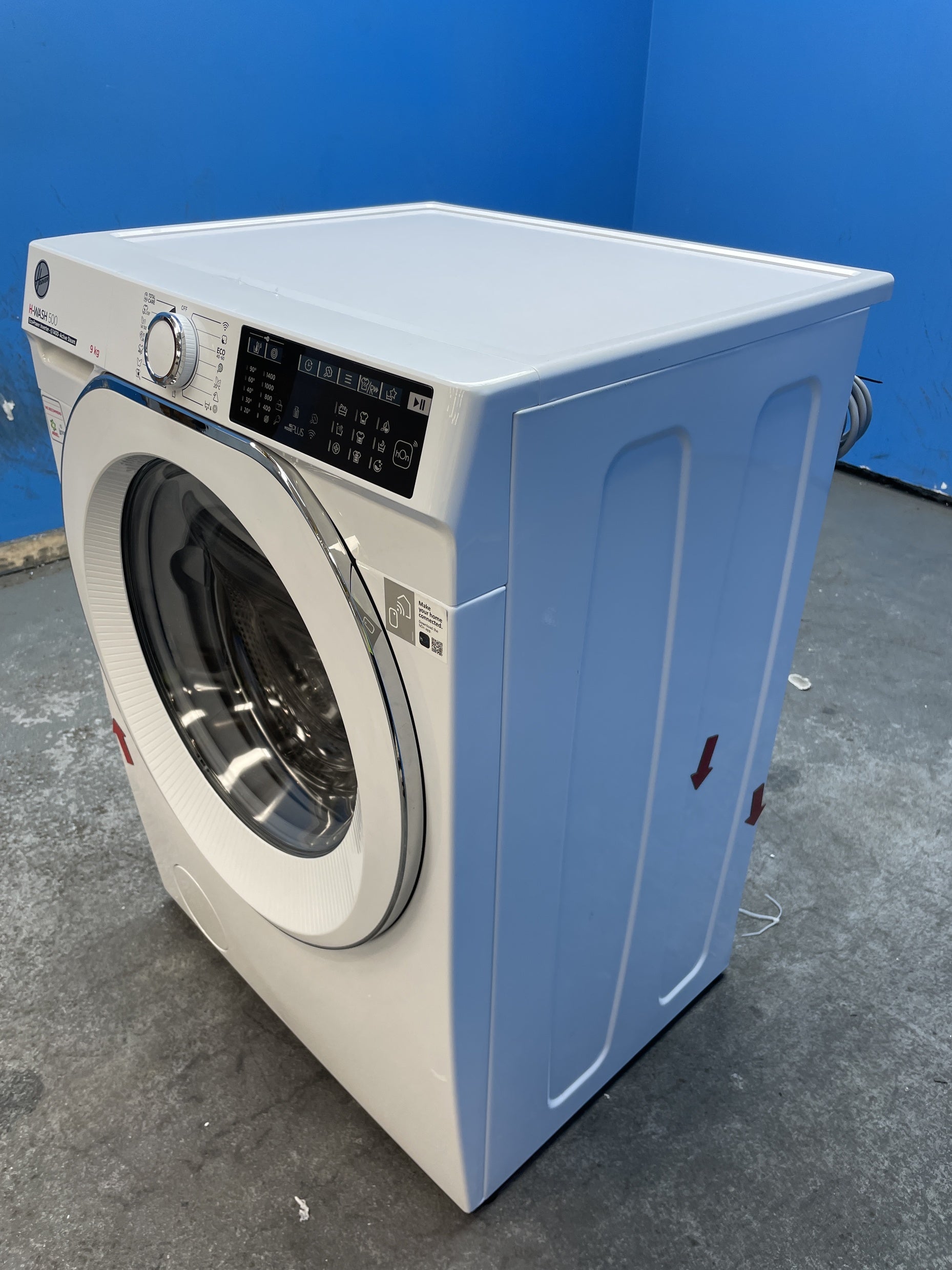 #GRC-160-344 - Hoover H-WASH 500 HW49AMC/1-80 9kg 1400rpm Washing Machine