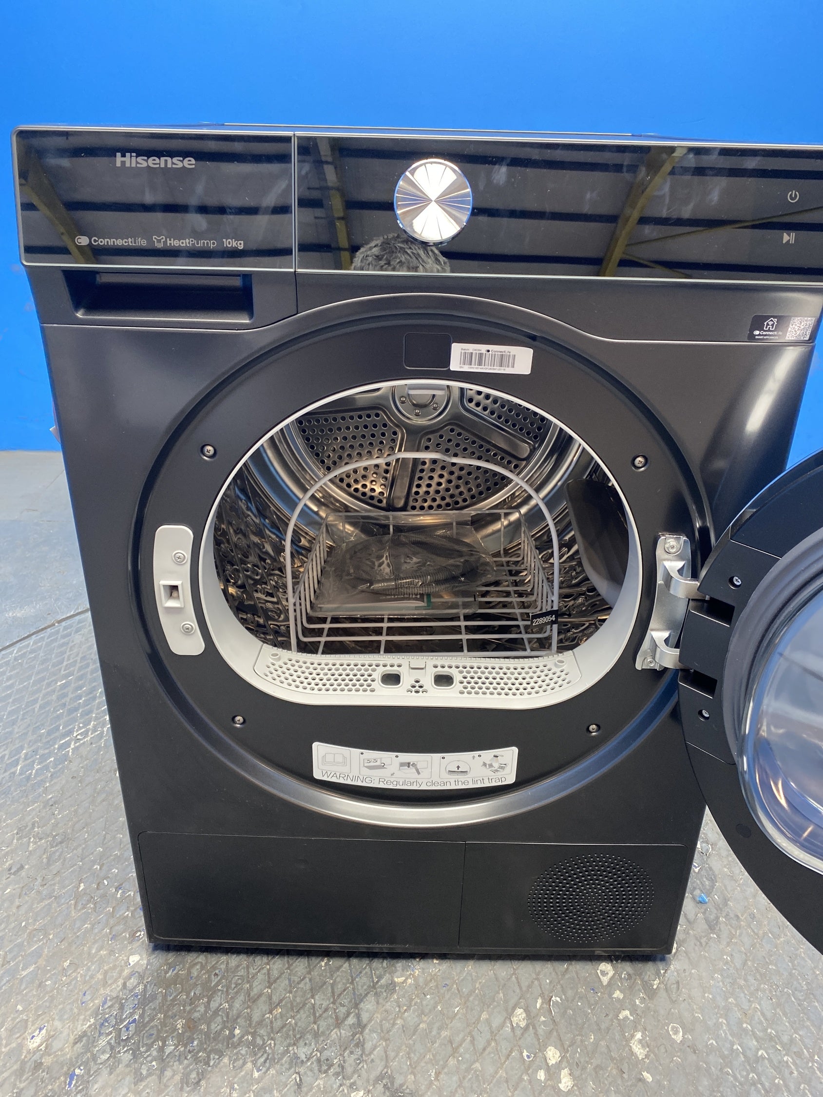 Hisense DH7S107BB 7S Series 10kg Heat Pump Tumble Dryer