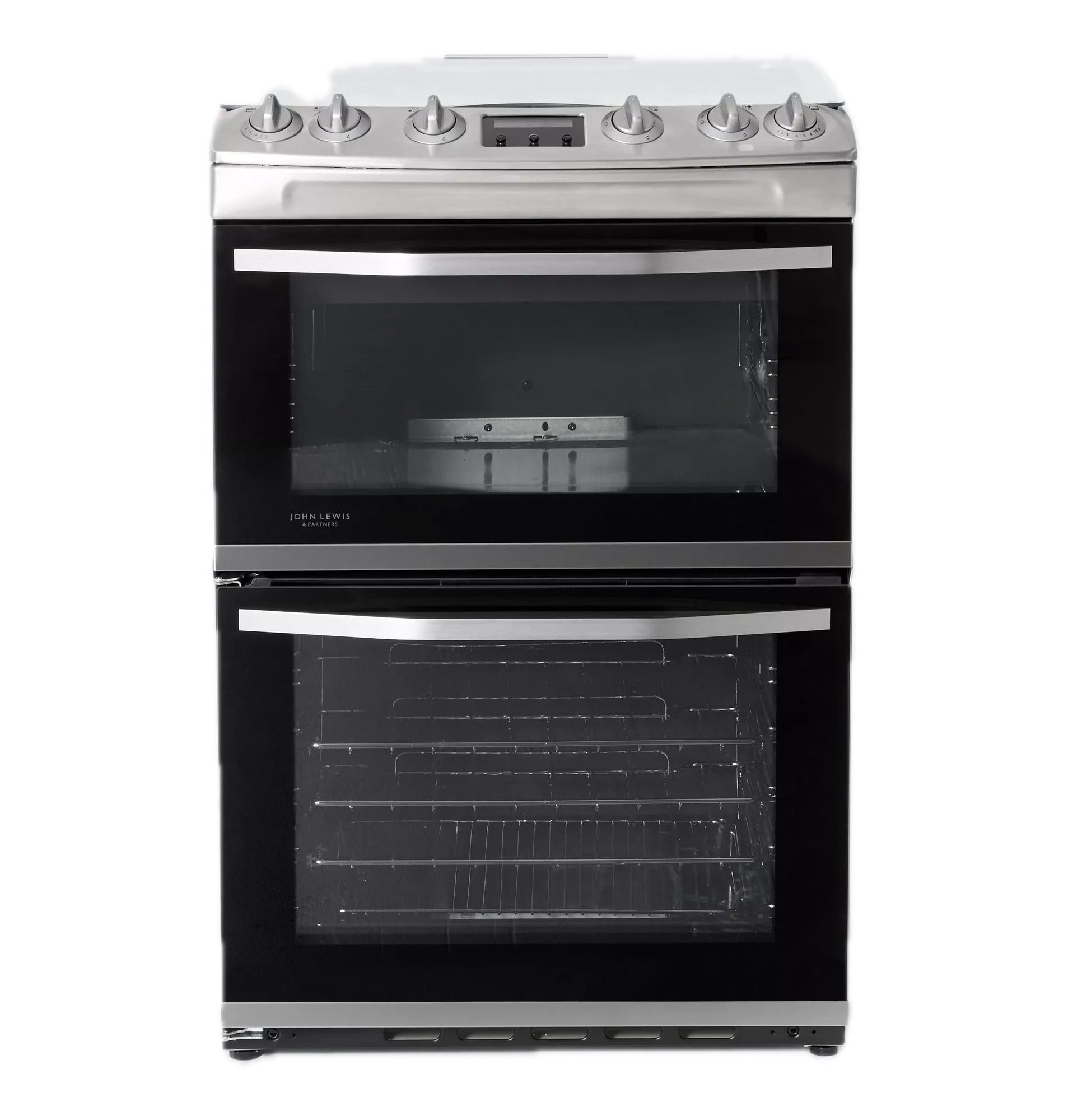 John Lewis JLFSGC61M Double Oven Gas Cooker with 4 Burner Hob – Renew 2 U