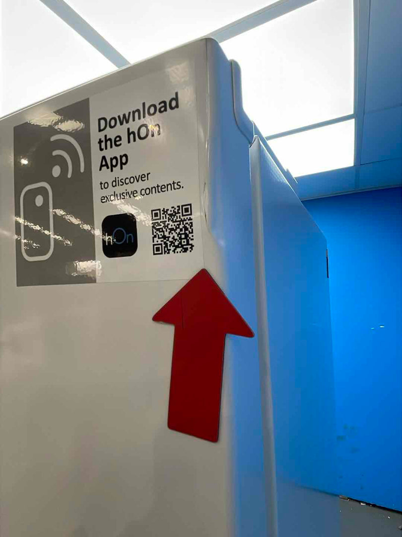 #GRC-160-614 - Hoover HOCH1T518EWK 253 Litre 54cm Combi Fridge Freezer