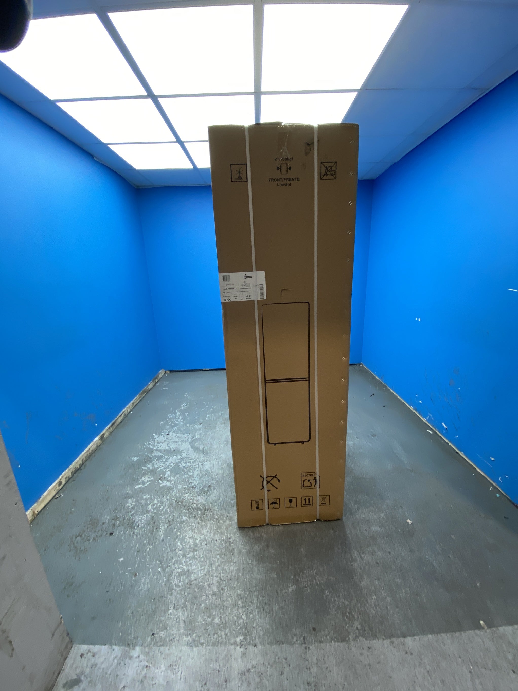 #GRC-145-124 - Hoover HOCH1T518EXK 254 Litre Combi Fridge Freezer