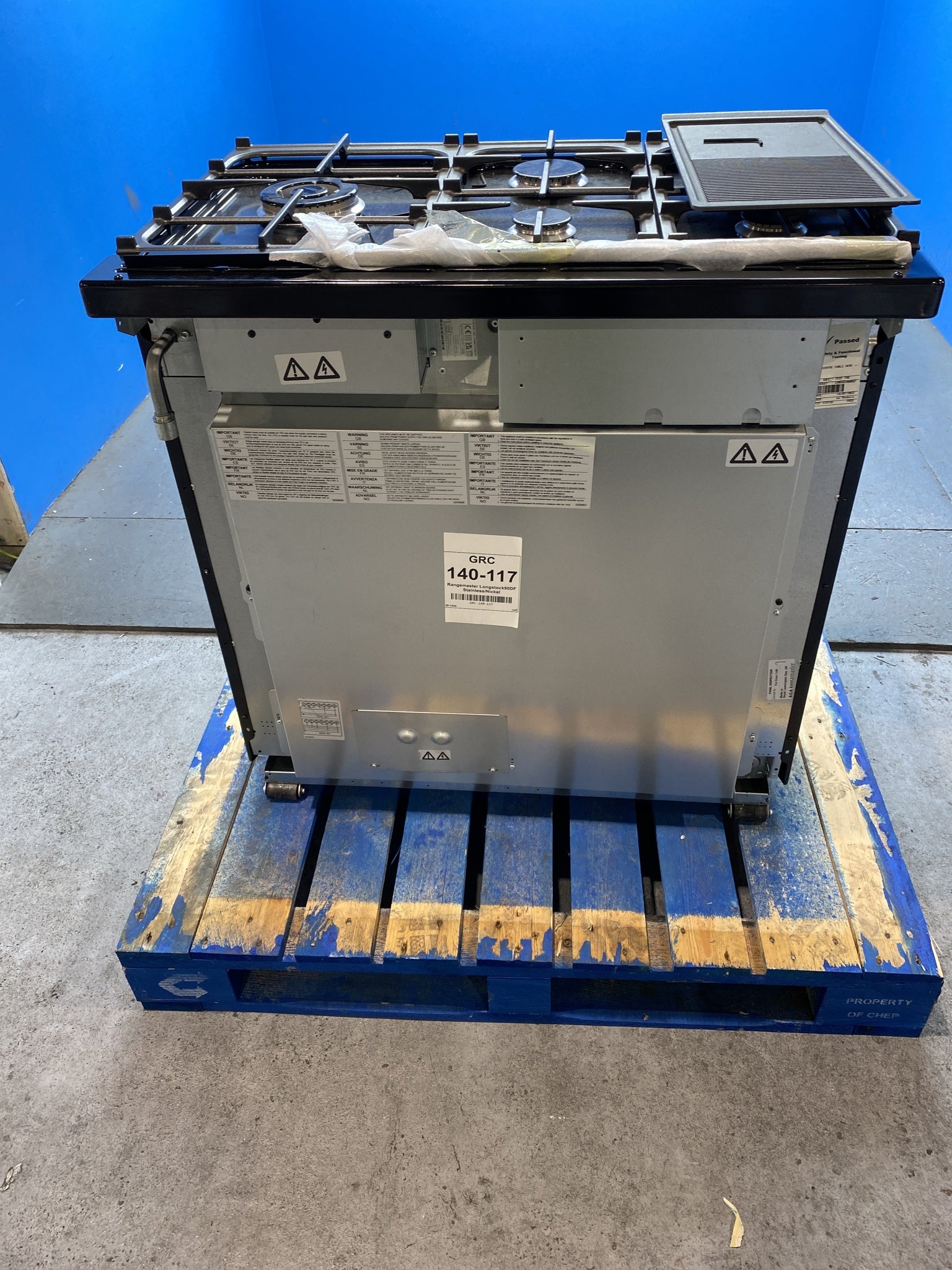 Rangemaster Longstock Deluxe 90cm Dual Fuel Range Cooker