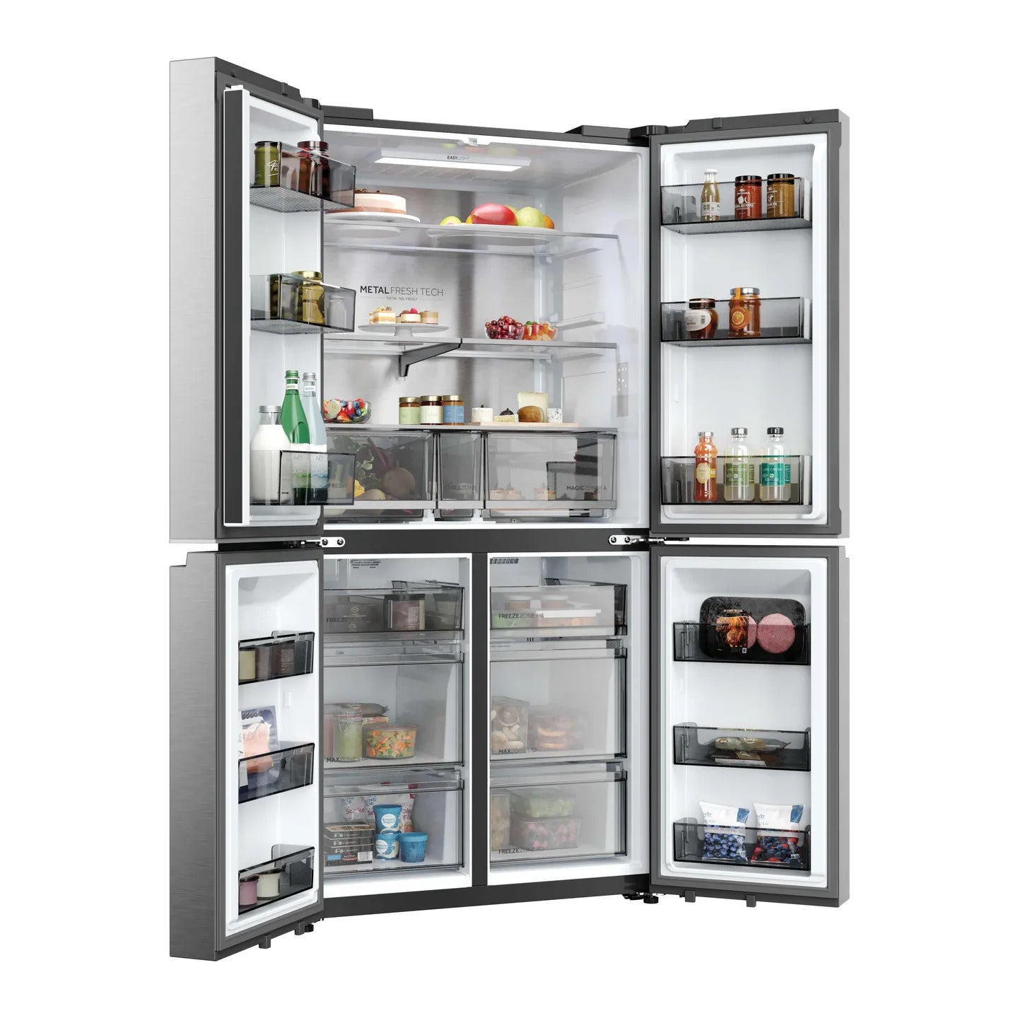Haier Horizon Cube HCR59F18DNMM American Style Fridge Freezer – Renew 2 U
