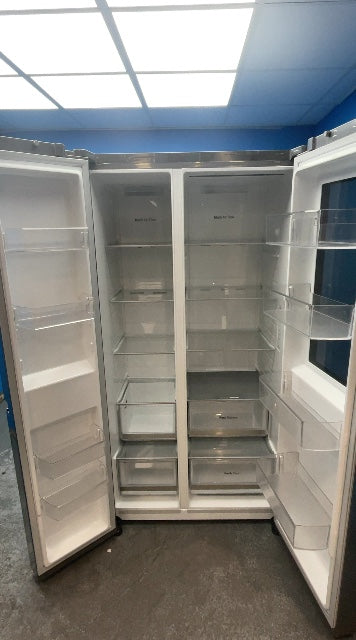 #GRC-163-518 - LG American Style Fridge Freezer – 655L, Prime Silver, Total No Frost