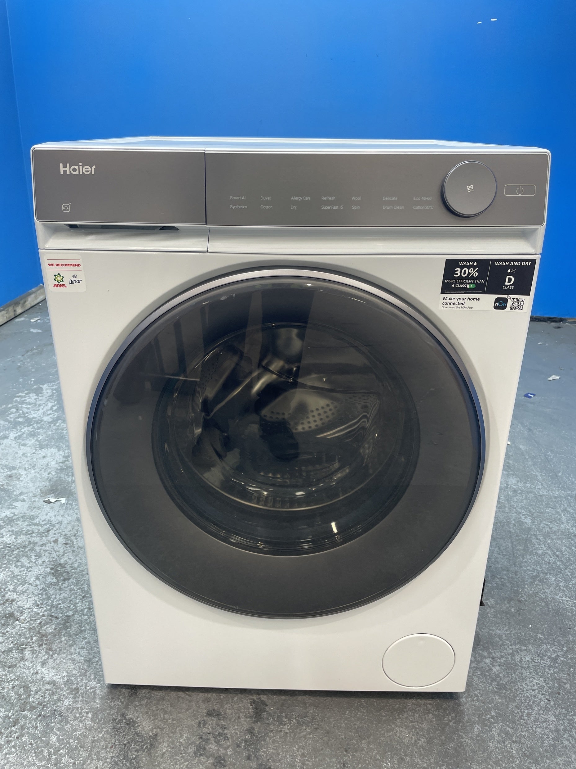 #GRC-159-005 - Haier X Series 7 HWD100-B14367U1 10/6kg 1400rpm Washer Dryer