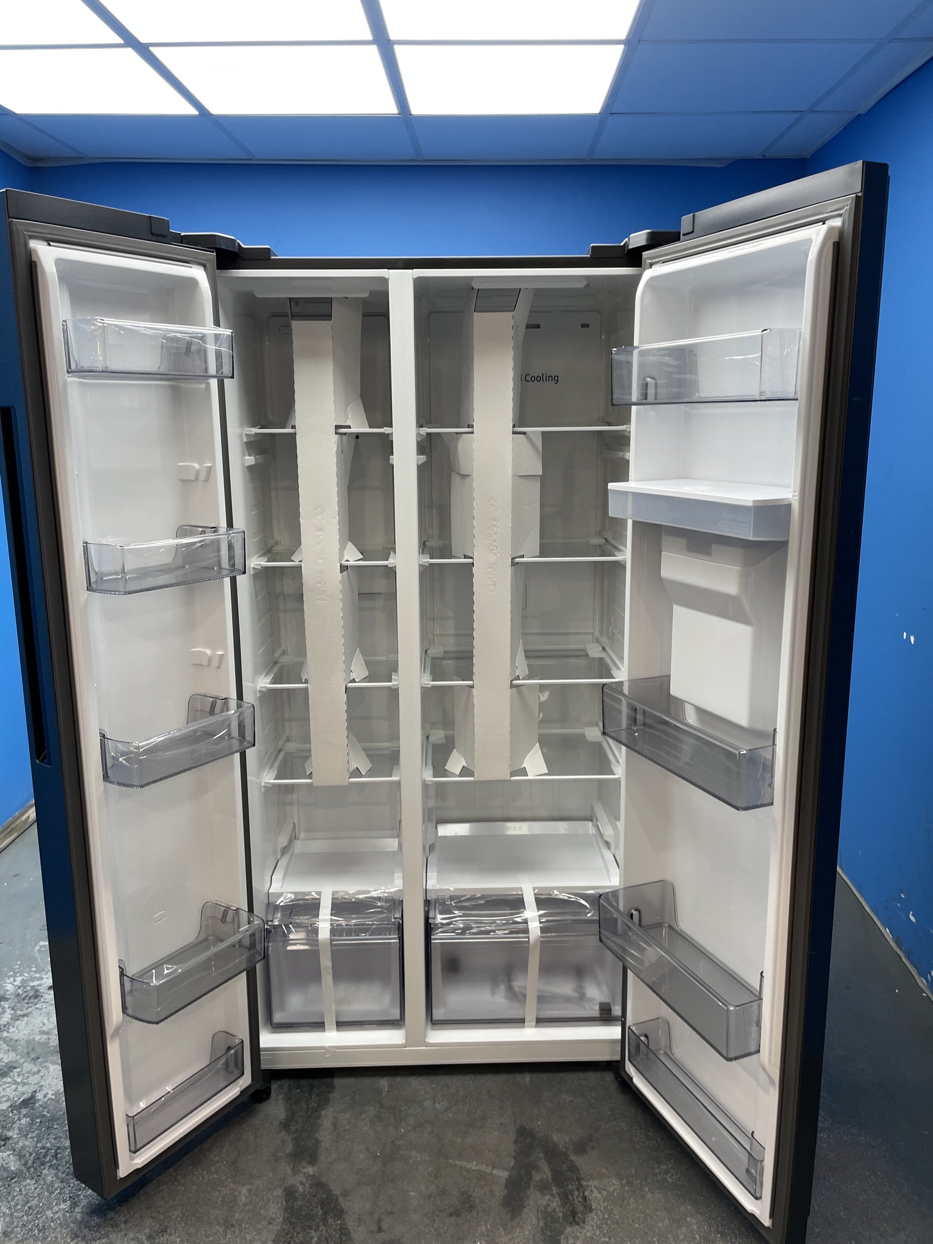 #GRC-159-673 - Samsung Series 7 RS57DG410EB4EU Bespoke AI American SpaceMax Fridge Freezer