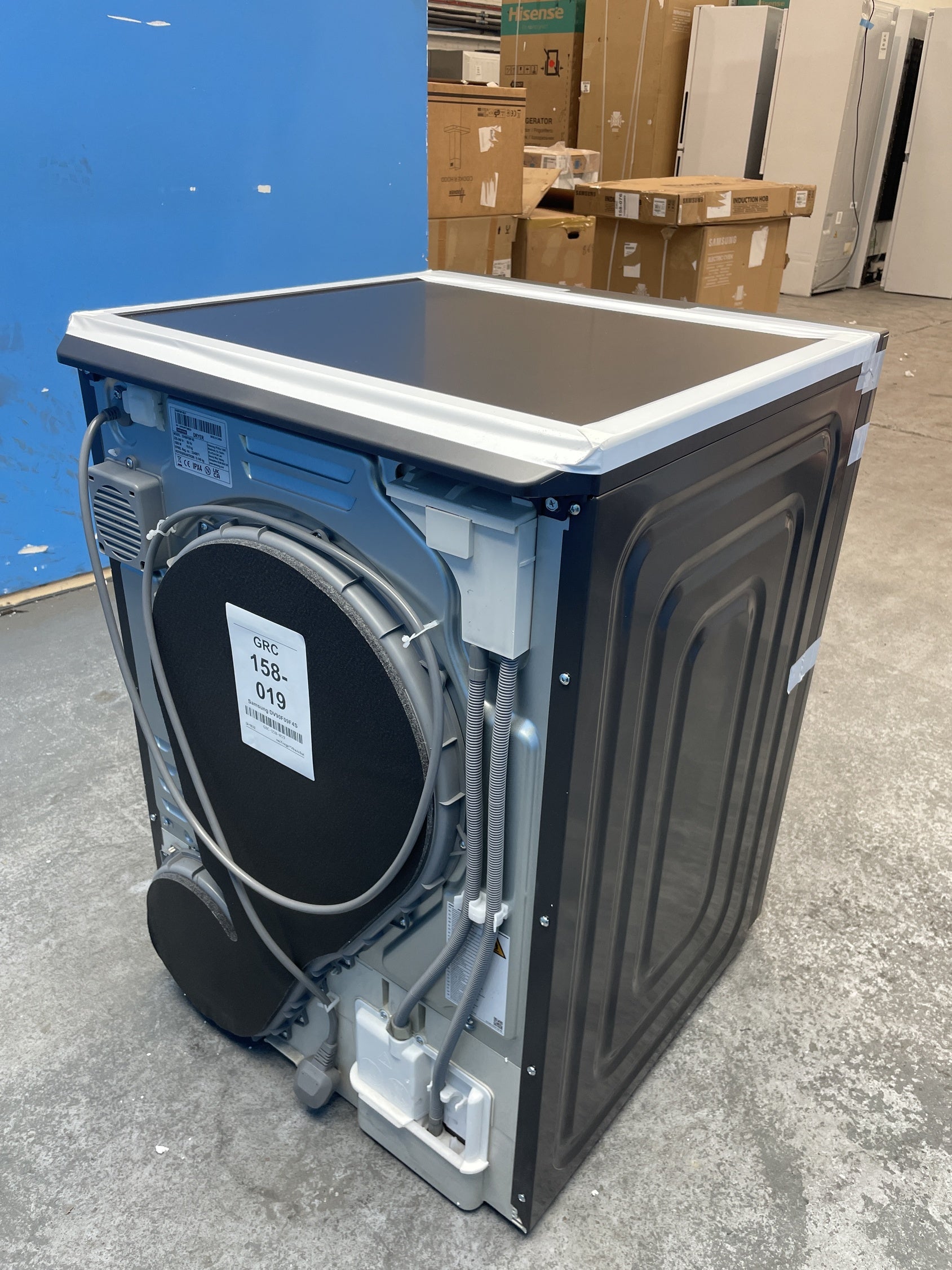 #GRC-158-019 - Samsung DV90F09F4SU1 Series 9 AI Home 9kg Heat Pump Tumble Dryer