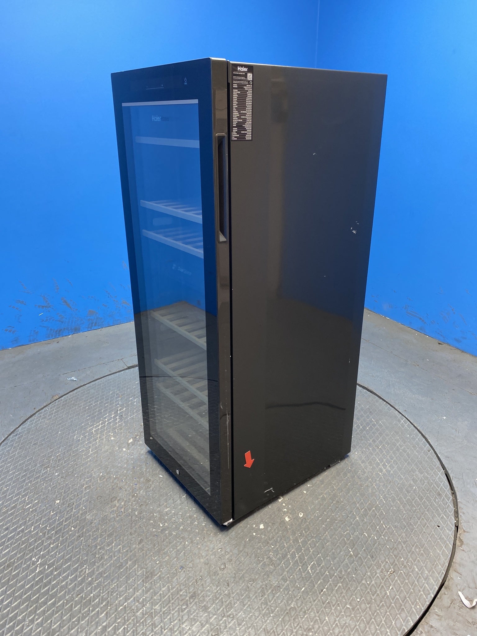 Haier HWS77GDAU1 77 Bottle Dual Zone Wine Cooler