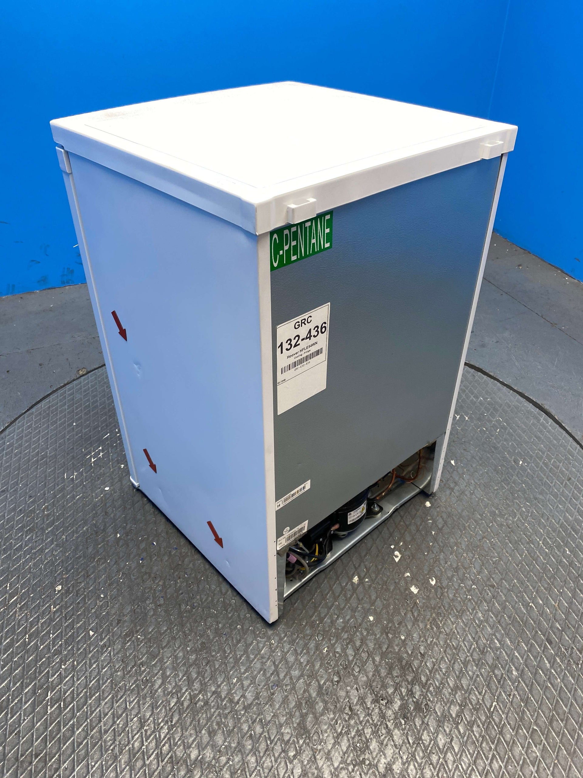 Hoover HFLE54WN 127 Litre Table Top Refrigerator