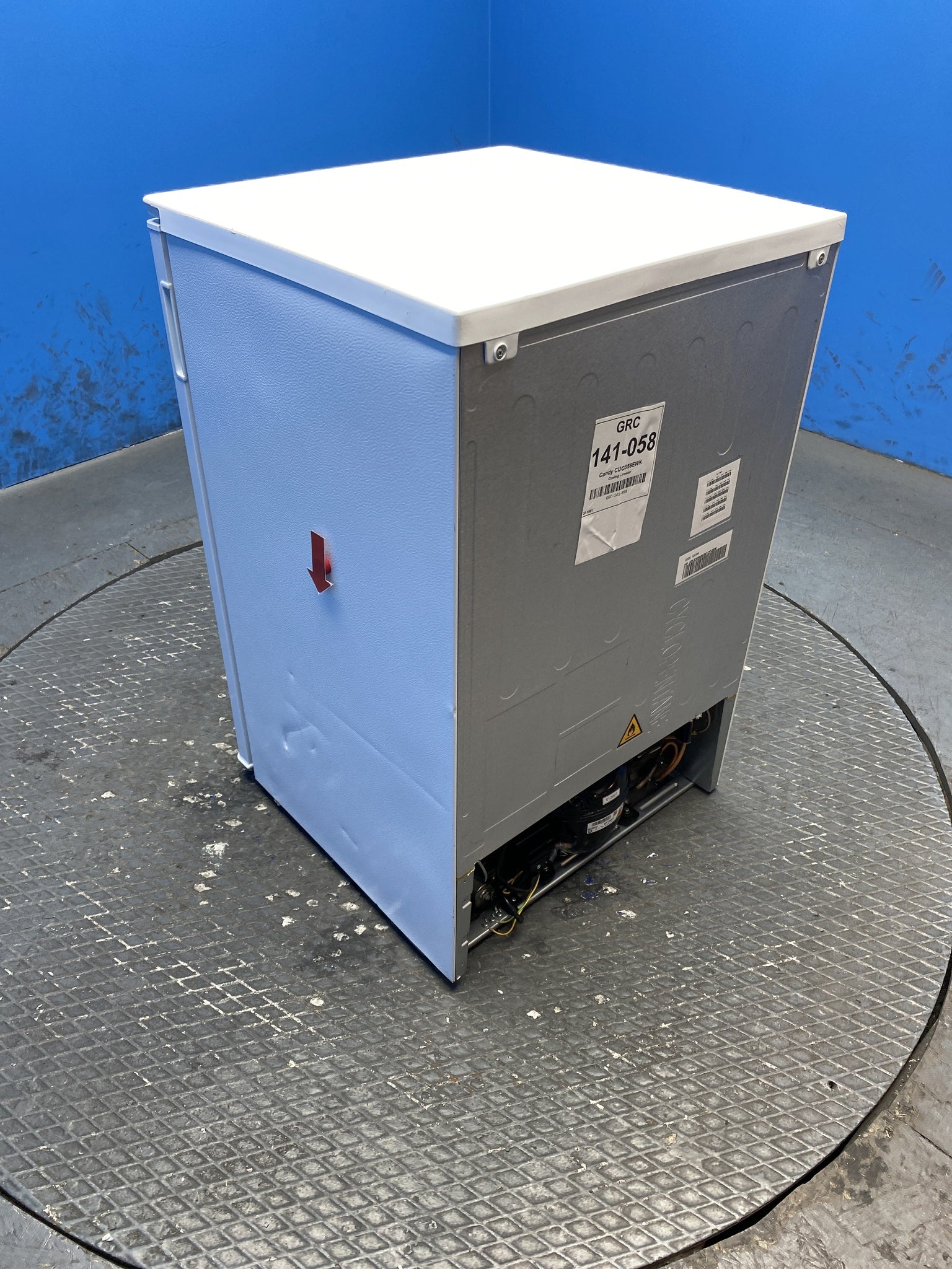 Candy CUQS58EWK 85 Litre Undercounter Freezer