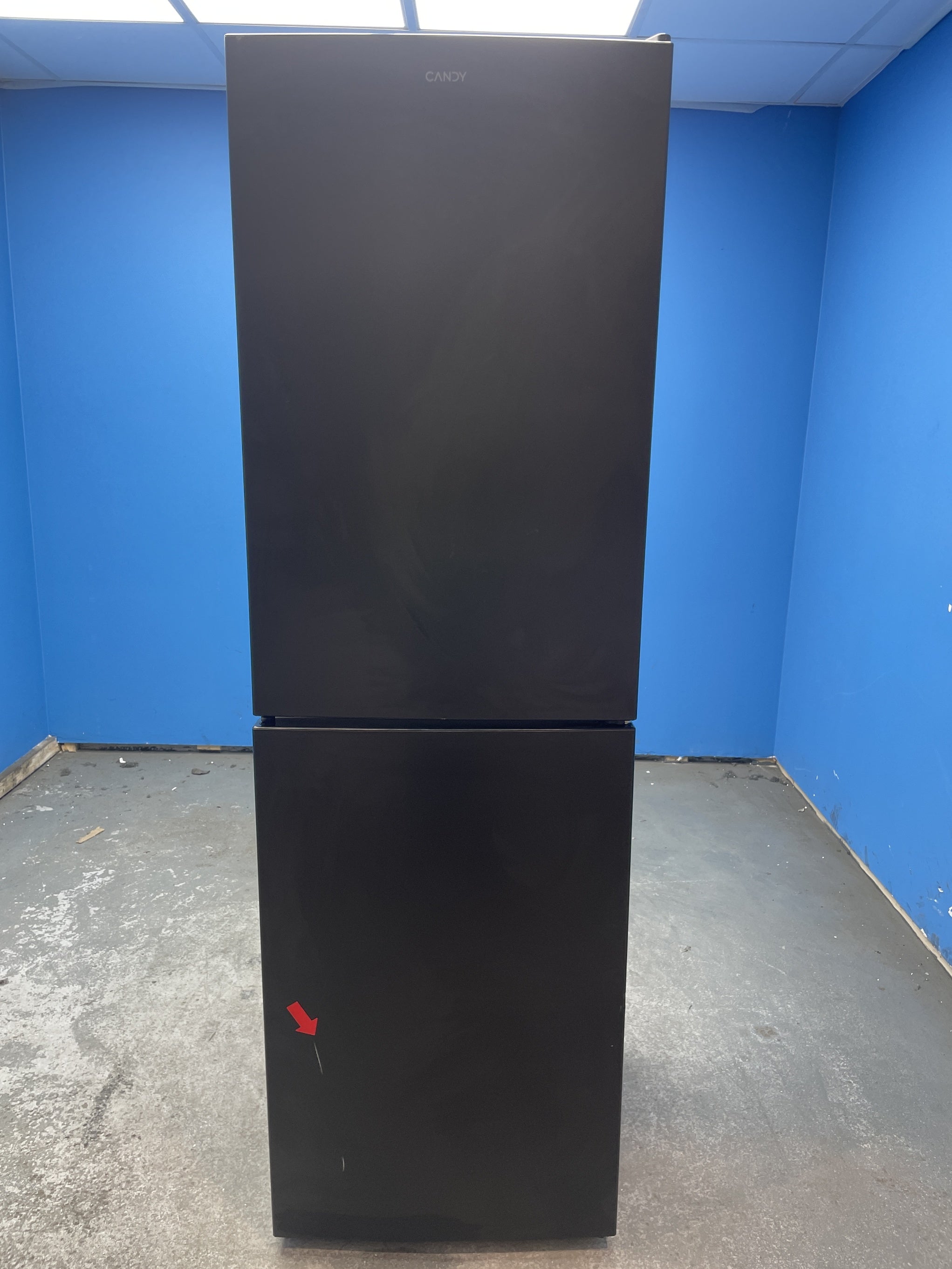 #GRC-158-406 - Candy CCT3L517EBK 55cm Slim Low Frost Fridge Freezer