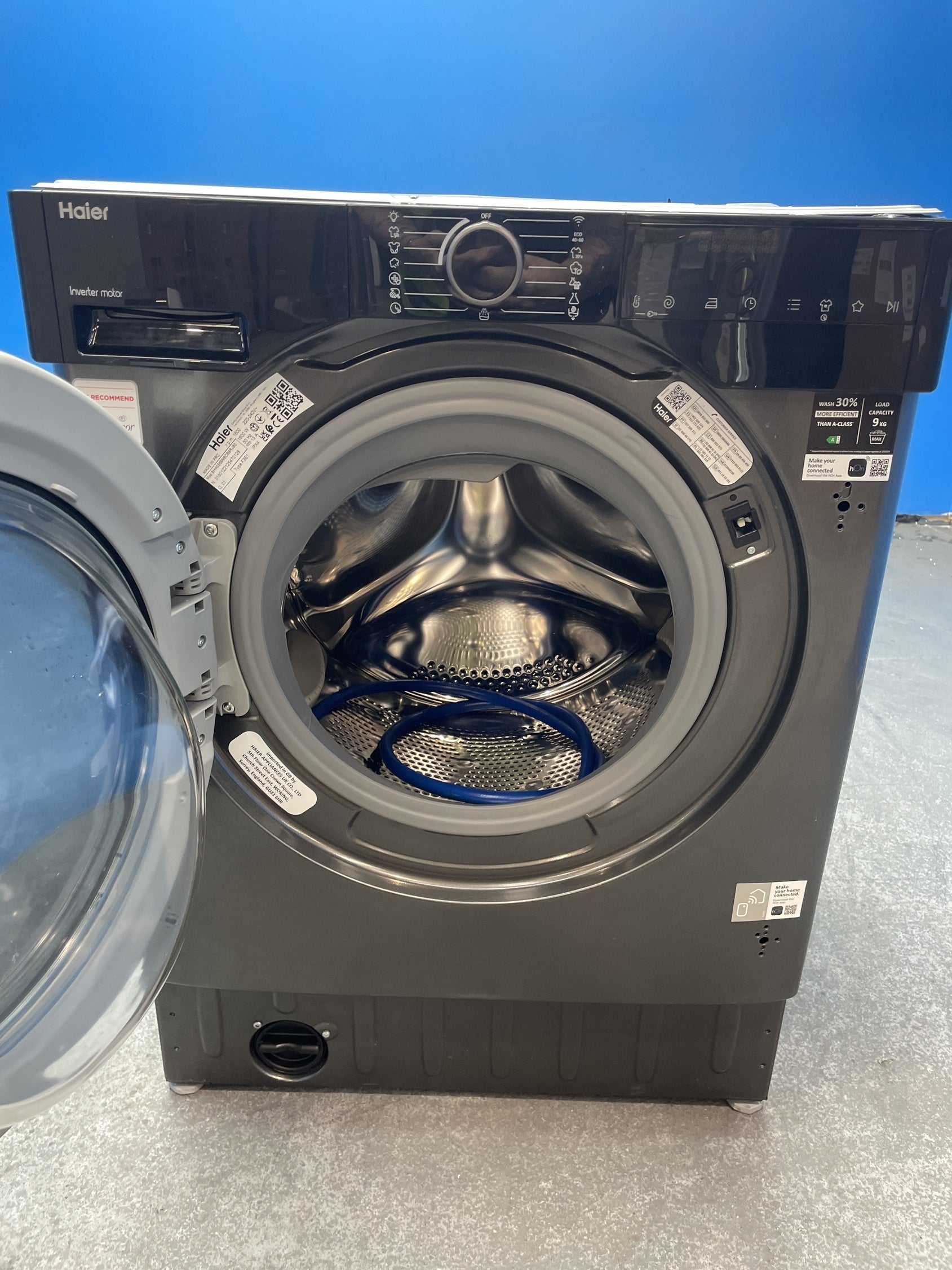 #GRC-153-973 - Hoover BHA6S69M6DB9RJ80 Series 6 Integrated 9kg 1600rpm Washing Machine