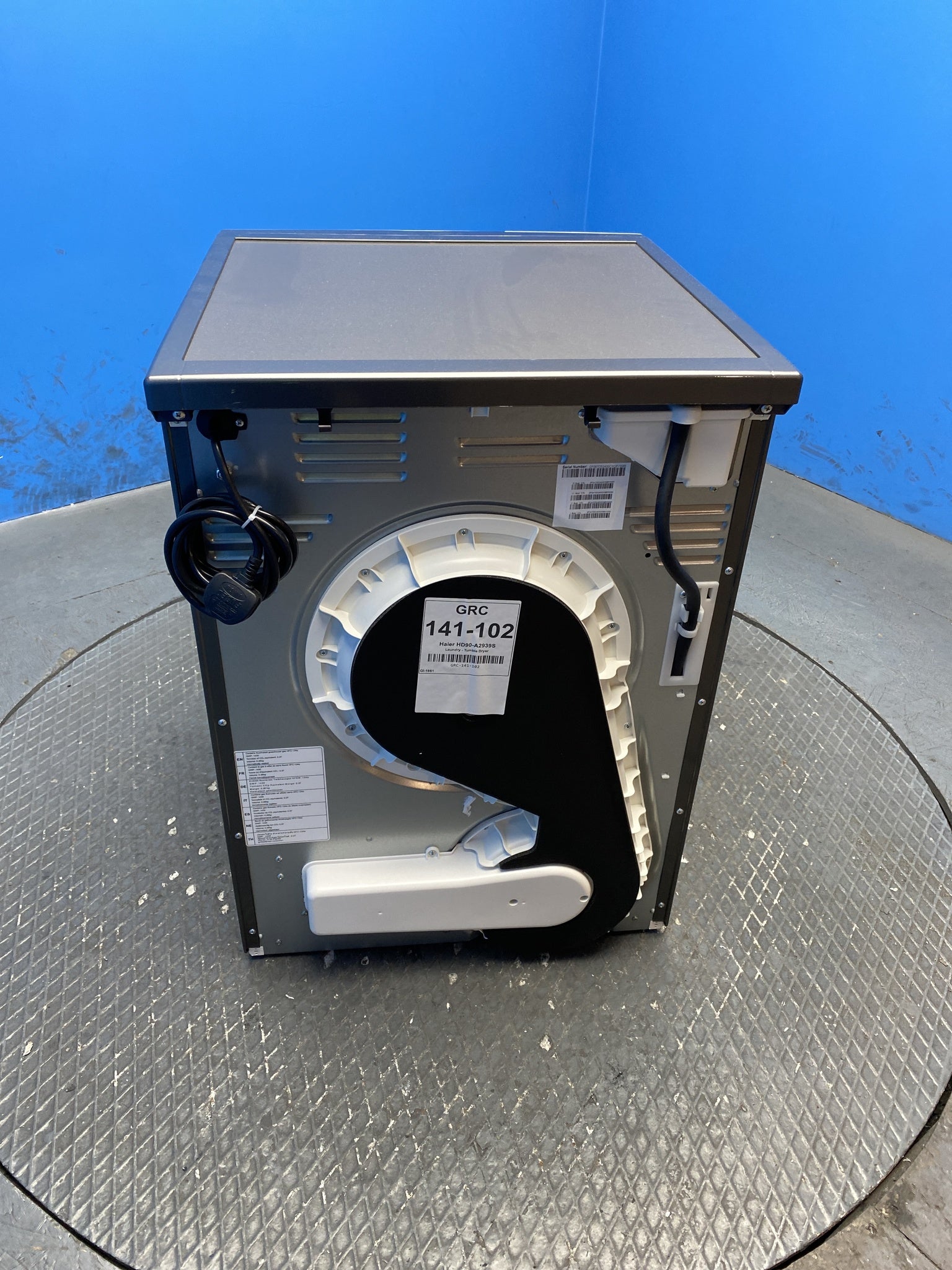 Haier HD90-A2939S Series 3 9kg Heat Pump Tumble Dryer