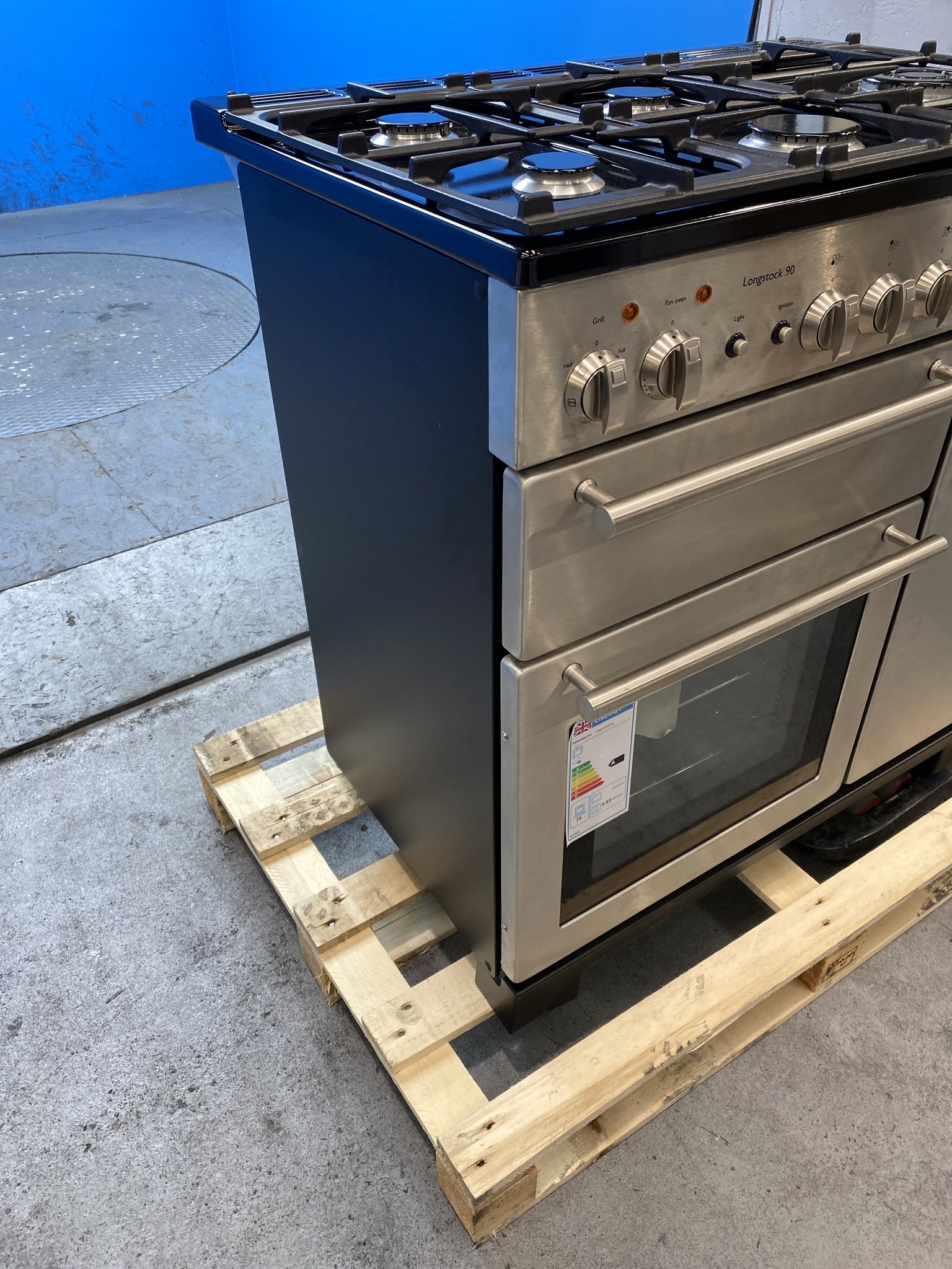 Rangemaster KCH90DFFSS/C Kitchener 90 Dual Fuel Range Cooker