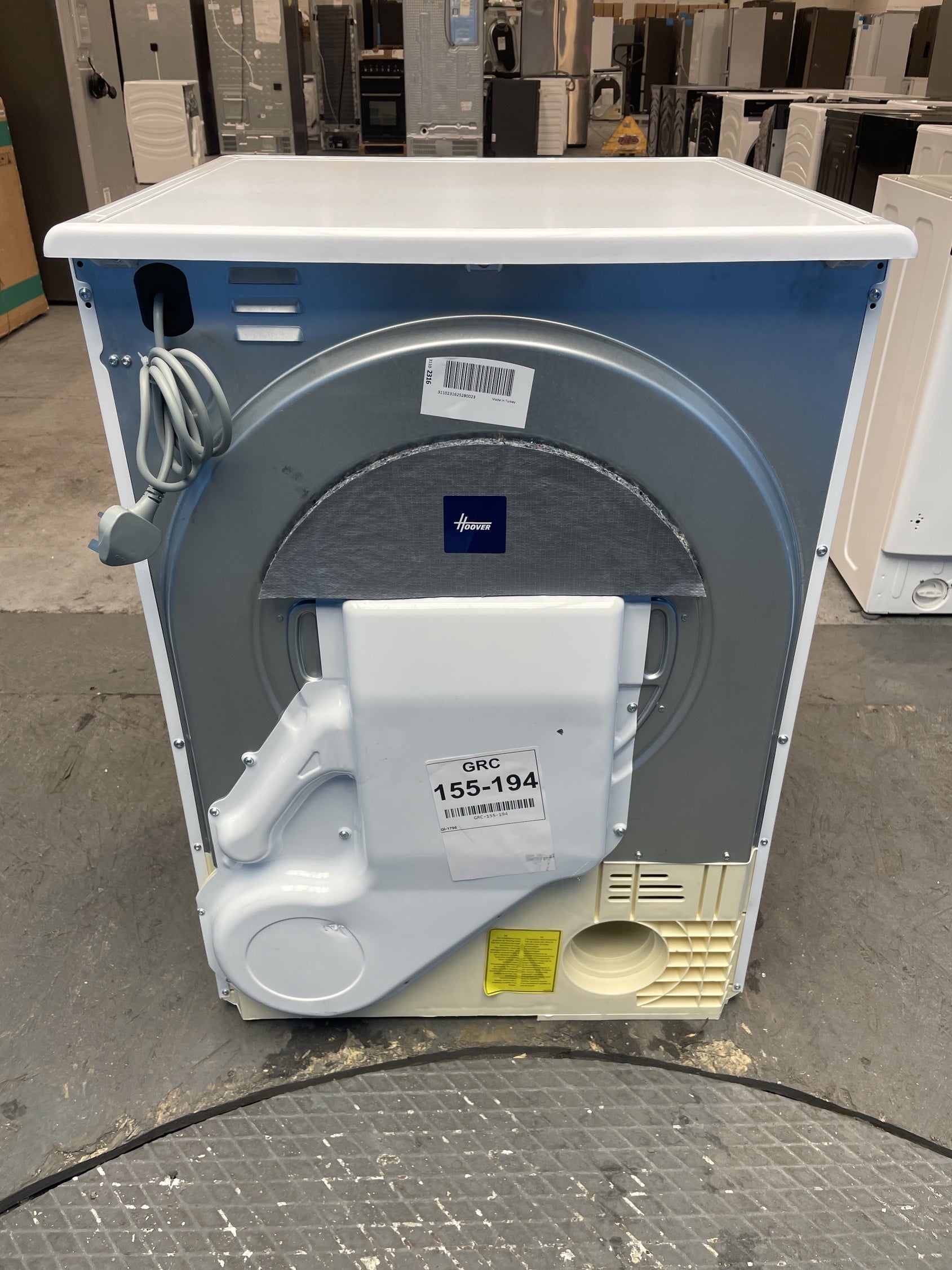 #GRC-155-194 - Hoover H-DRY 300 HLE V9LF-80 9kg Vented Tumble Dryer