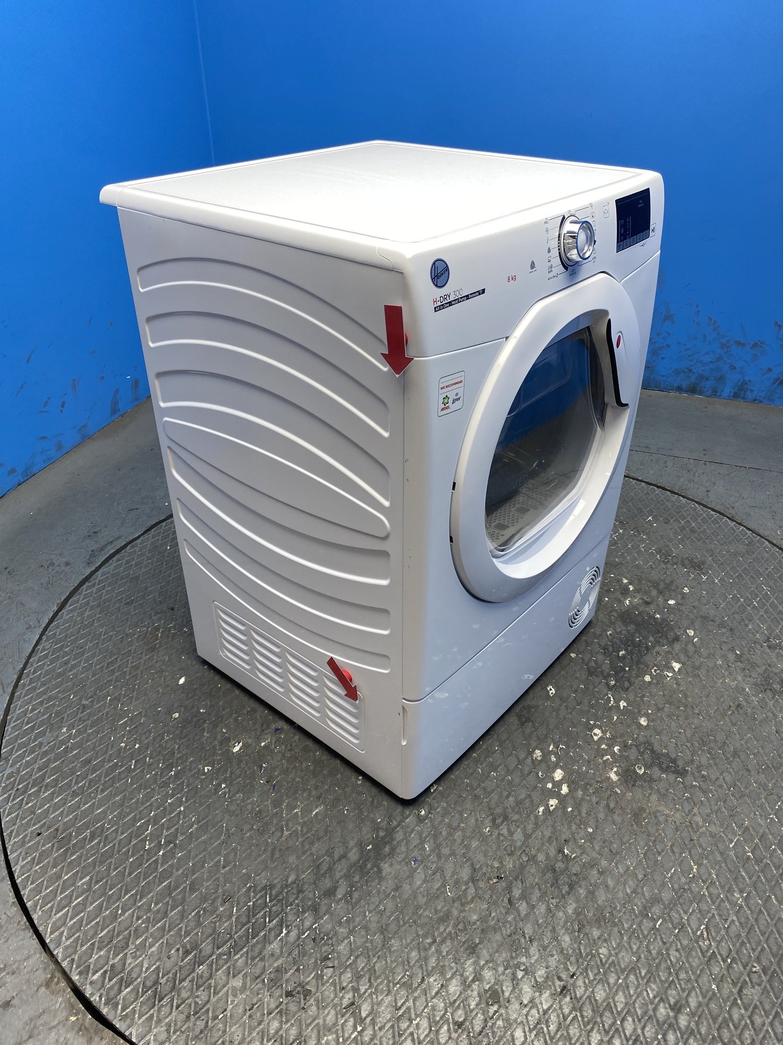 Hoover HLEH8A2DE 8kg Heat Pump Tumble Dryer