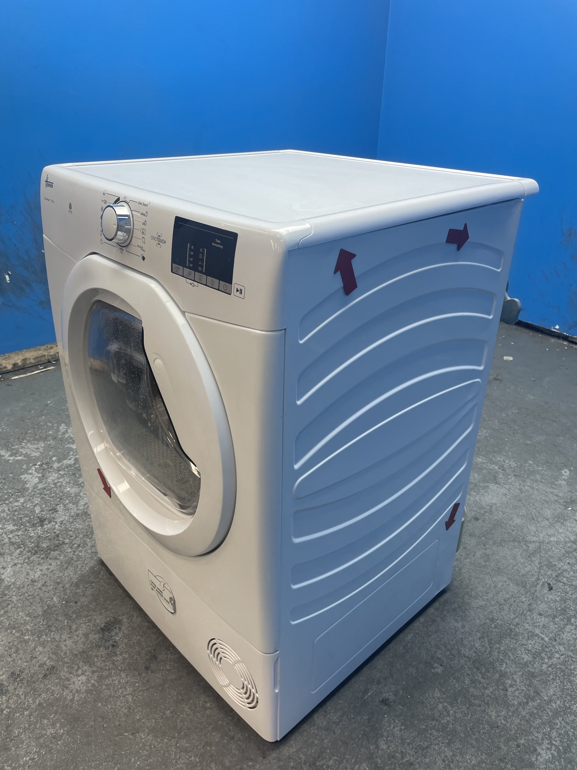 #GRC-159-243 - Hoover H-DRY 300 HLE C10DE-80 10kg Condenser Tumble Dryer