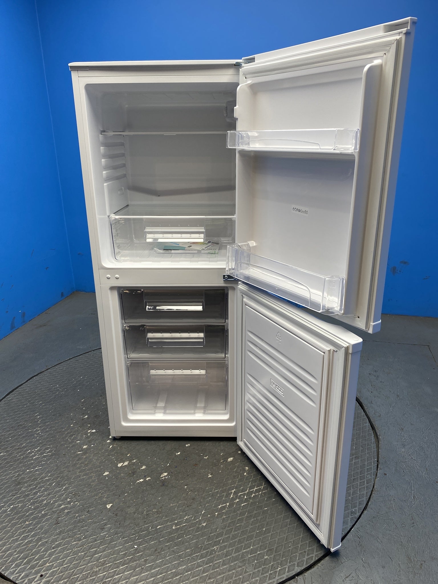 Candy CCH1S513EWK 185 Litre Combi Fridge Freezer