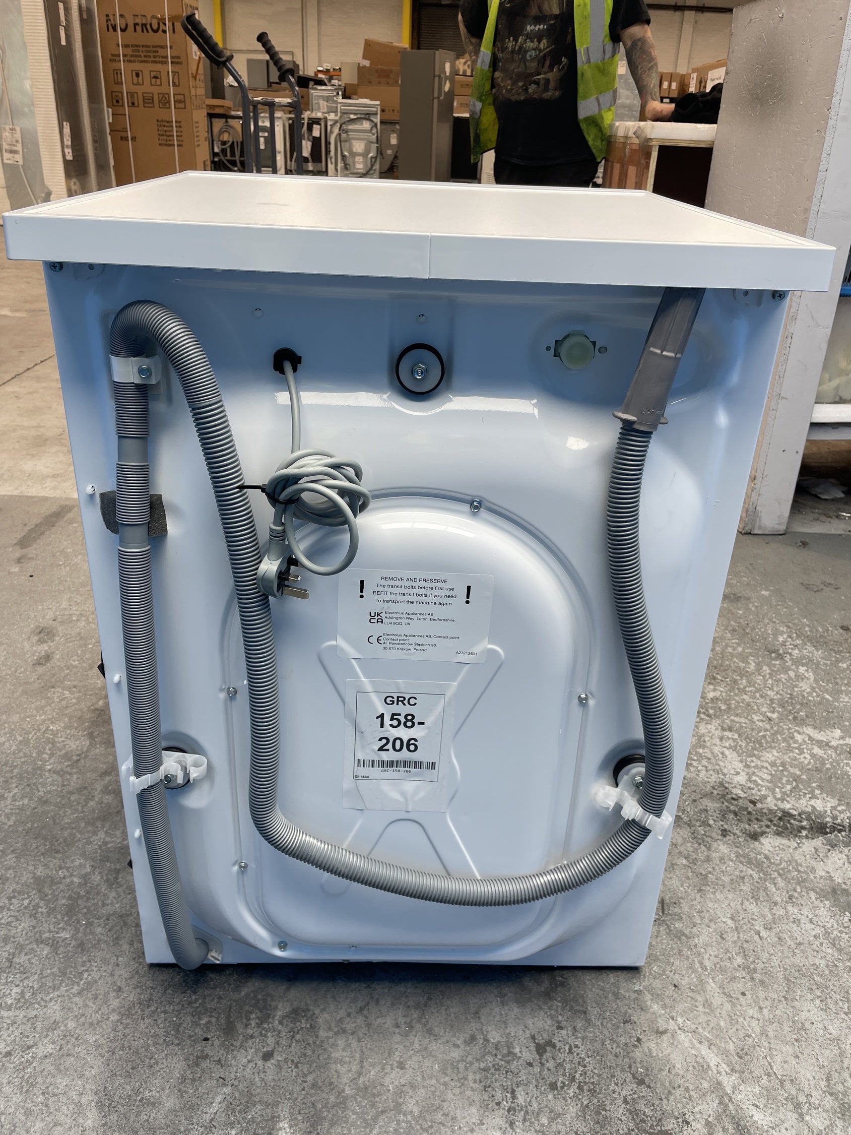 #GRC-158-206 - AEG LFX50942B 5000 Series 9kg 1400rpm Washing Machine