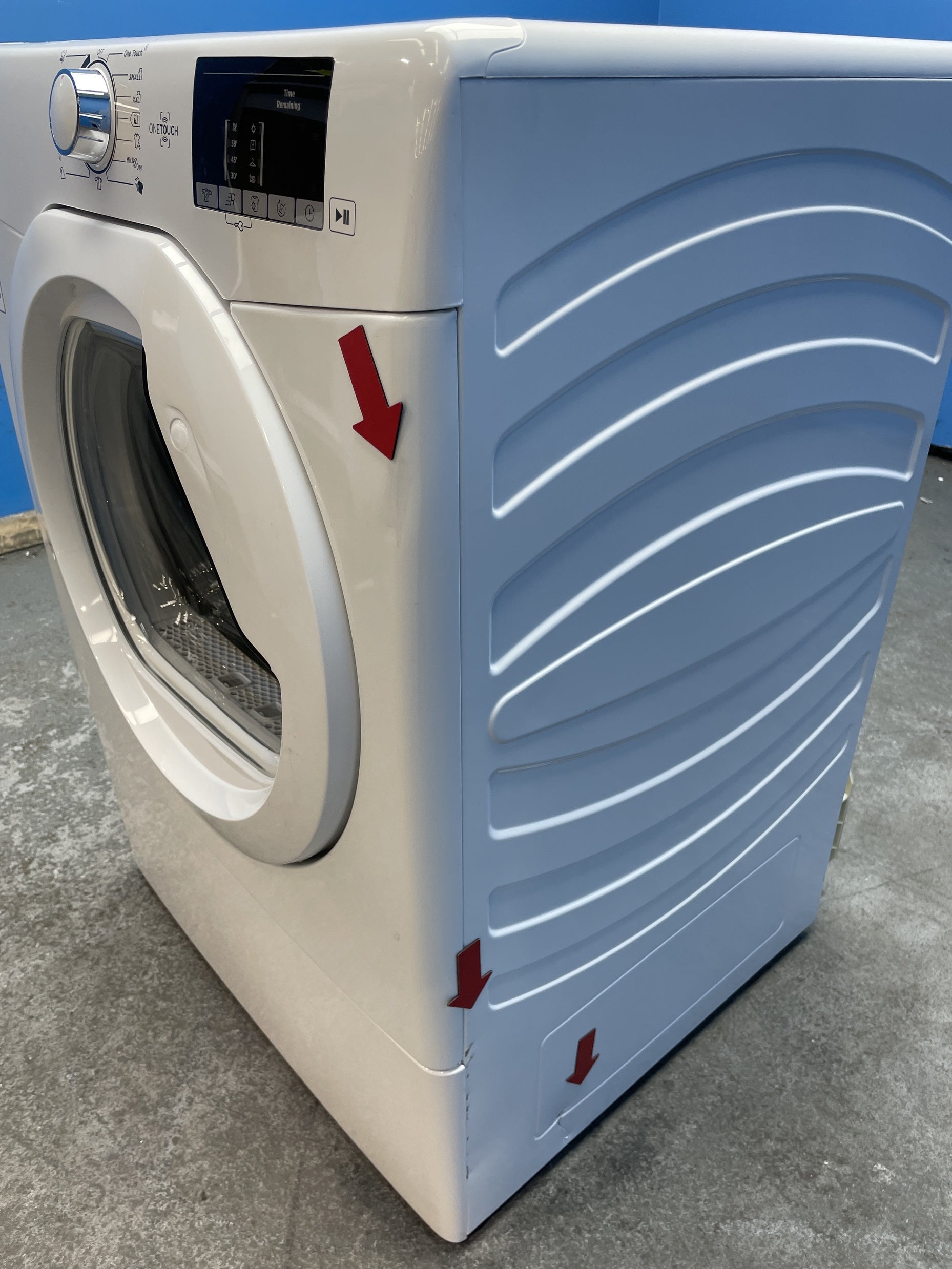 #GRC-157-717 - Hoover HLE V9DG-80 9kg Vented Tumble Dryer